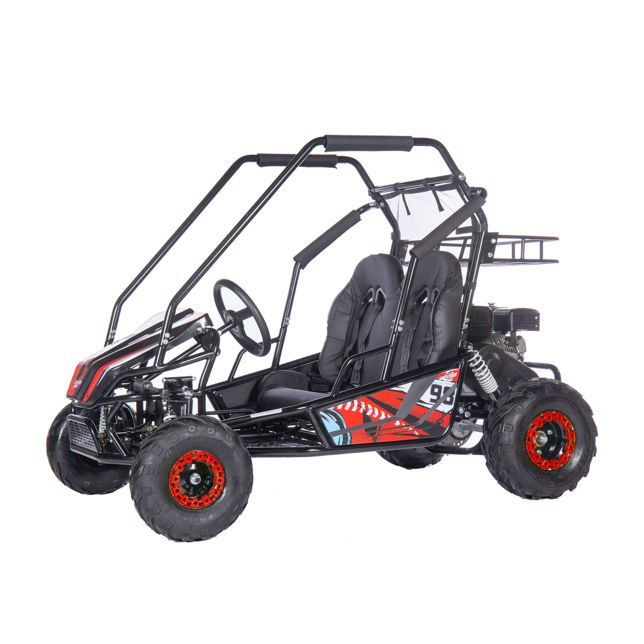 MotoTec Mud XL 212CC 2-Seat Go Kart With Full Suspension (SAK27195)