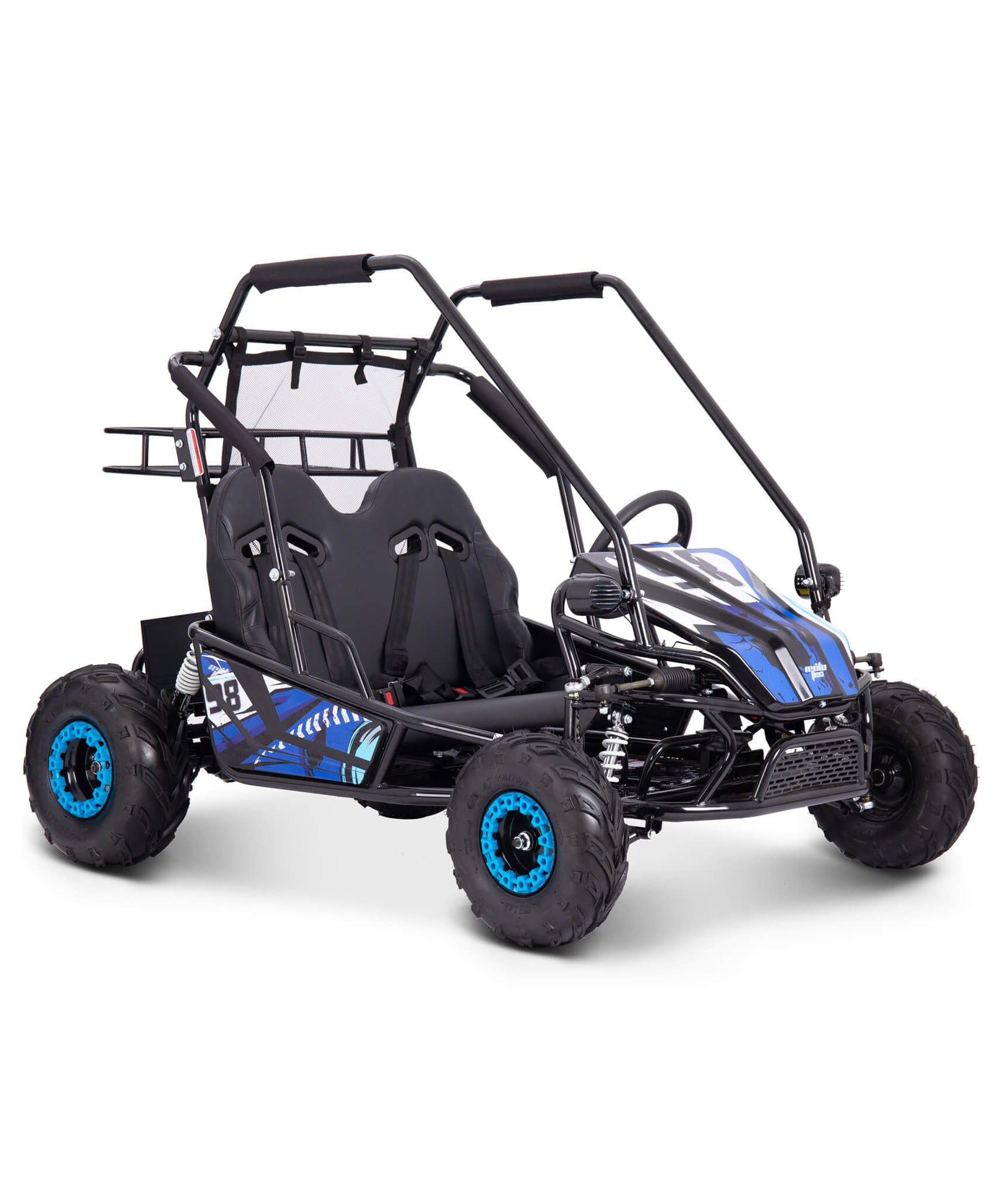 MotoTec Mud XL 60V/20AH Electric Full Suspension Go Kart, 2000W (SAK96351)