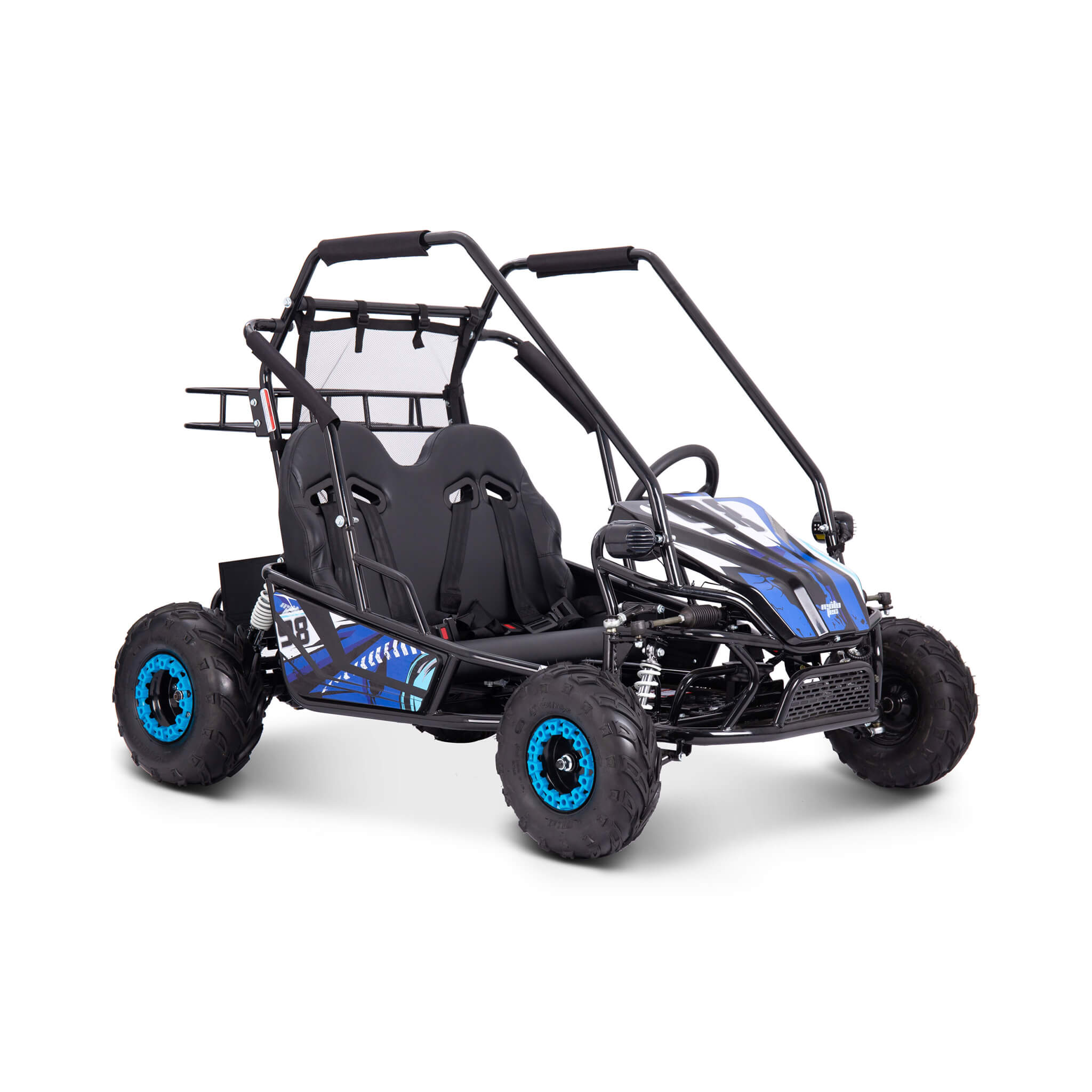 MotoTec Mud XL 60V/20AH Electric Full Suspension Go Kart, 2000W (SAK96351)