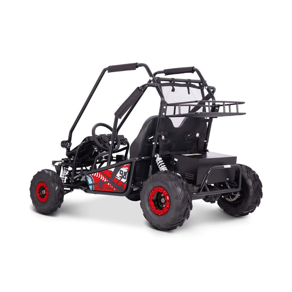 MotoTec Mud XL 60V/20AH Electric Full Suspension Go Kart, 2000W (SAK96351)