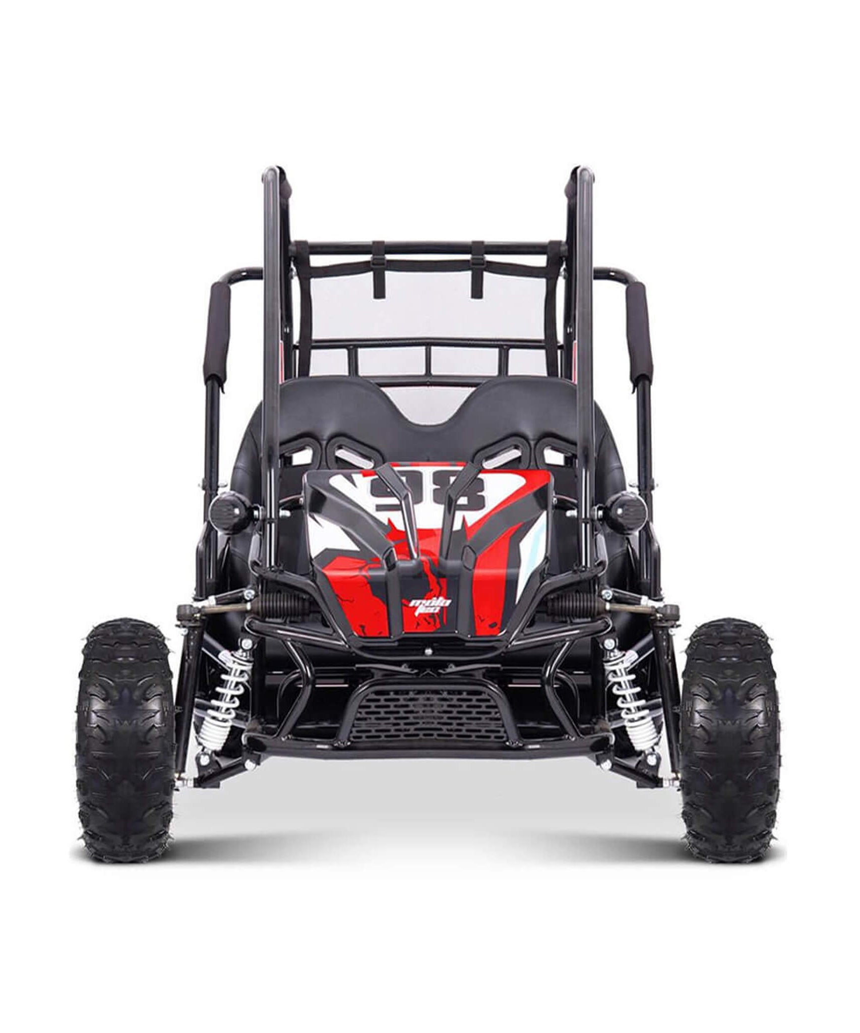 MotoTec Mud XL 60V/20AH Electric Full Suspension Go Kart, 2000W (SAK96351)