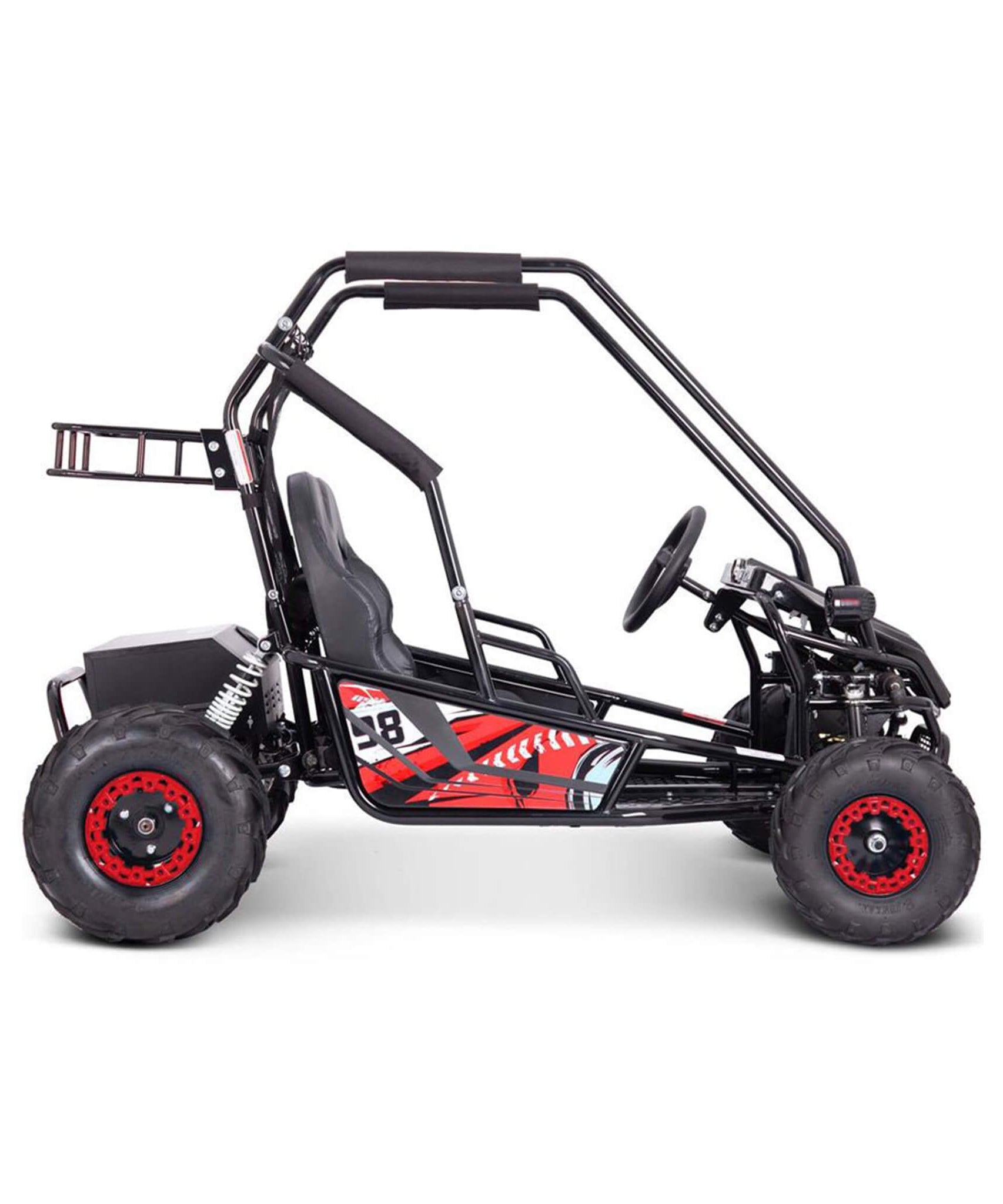 MotoTec Mud XL 60V/20AH Electric Full Suspension Go Kart, 2000W (SAK96351)
