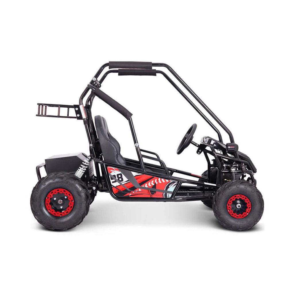 MotoTec Mud XL 60V/20AH Electric Full Suspension Go Kart, 2000W (SAK96351)