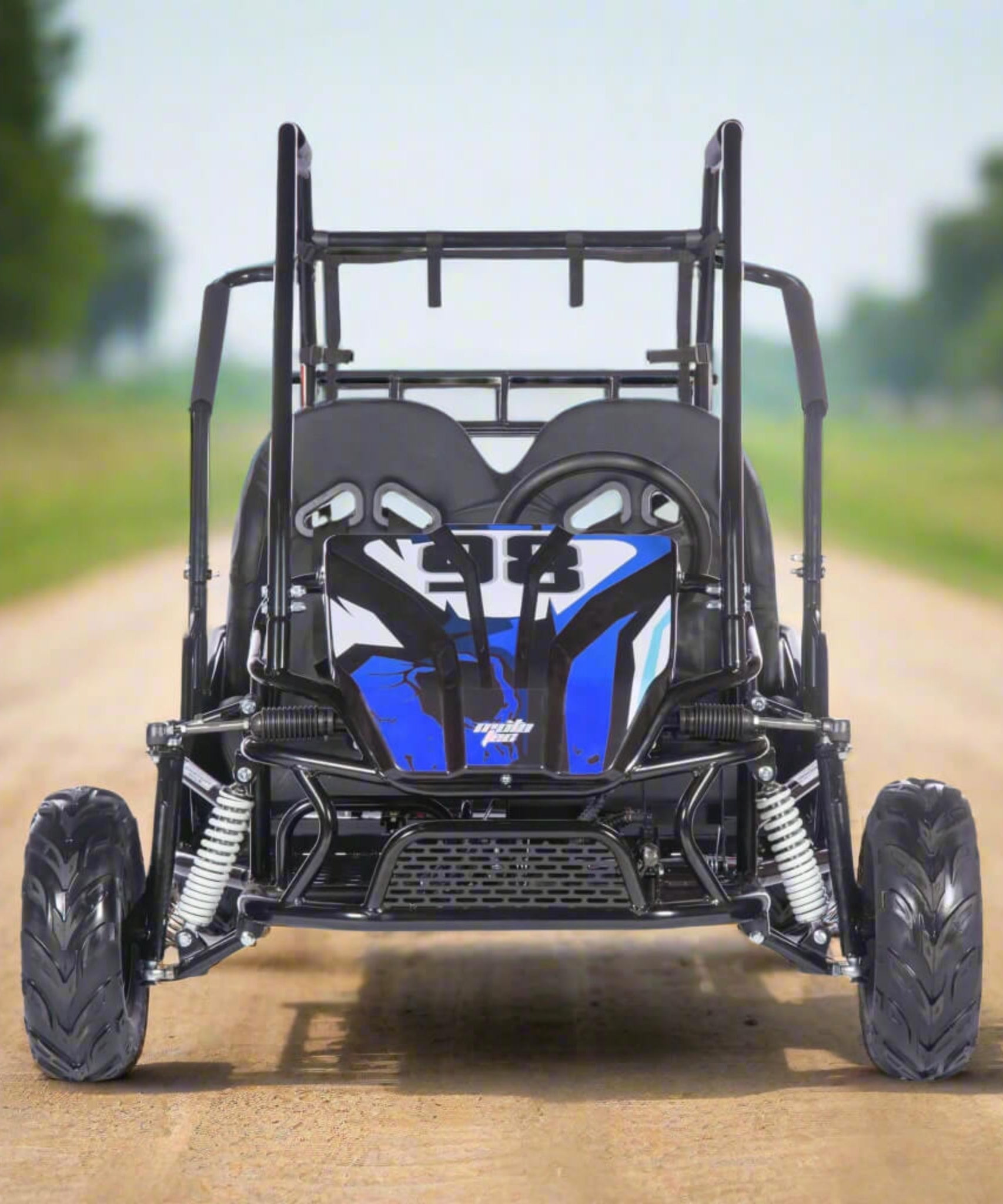 MotoTec Mud XL 212CC 2-Seat Go Kart With Full Suspension (SAK27195)