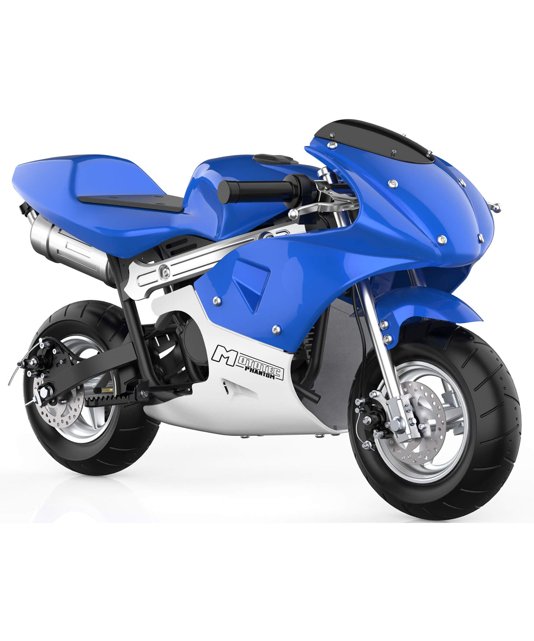 MotoTec Phantom 49CC Two-Stroke Gas Pocket Bike (SAK13859)