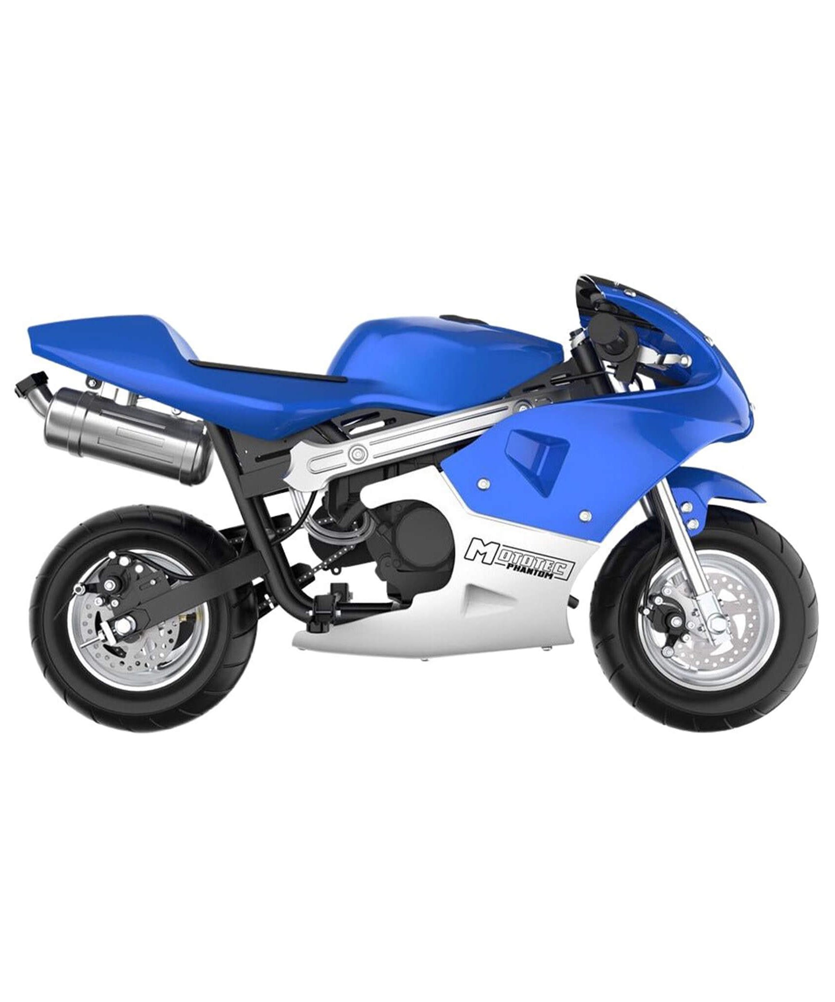 MotoTec Phantom 49CC Two-Stroke Gas Pocket Bike (SAK13859)