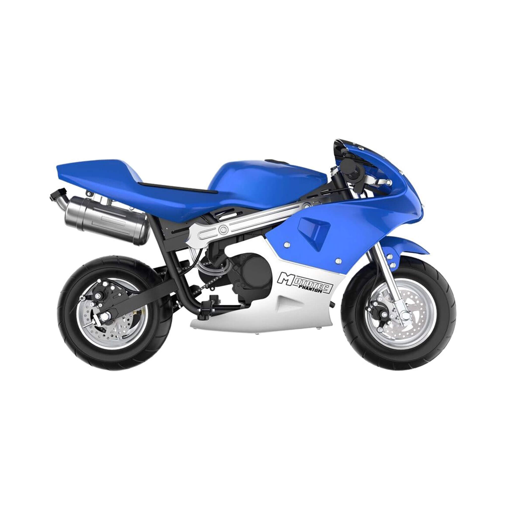 MotoTec Phantom 49CC Two-Stroke Gas Pocket Bike (SAK13859)
