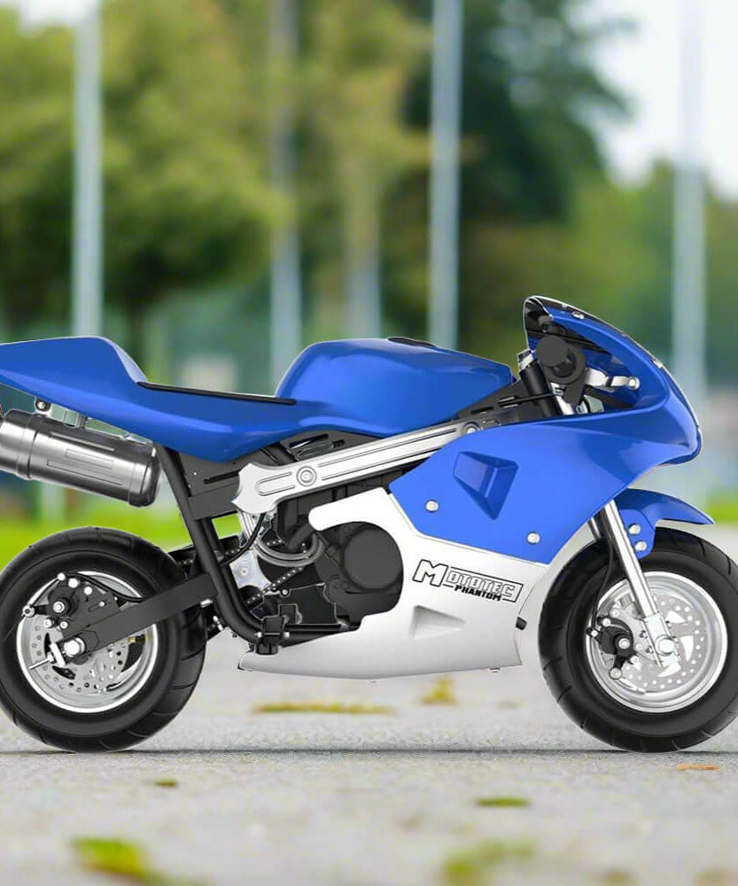 MotoTec Phantom 49CC Two-Stroke Gas Pocket Bike (SAK13859)