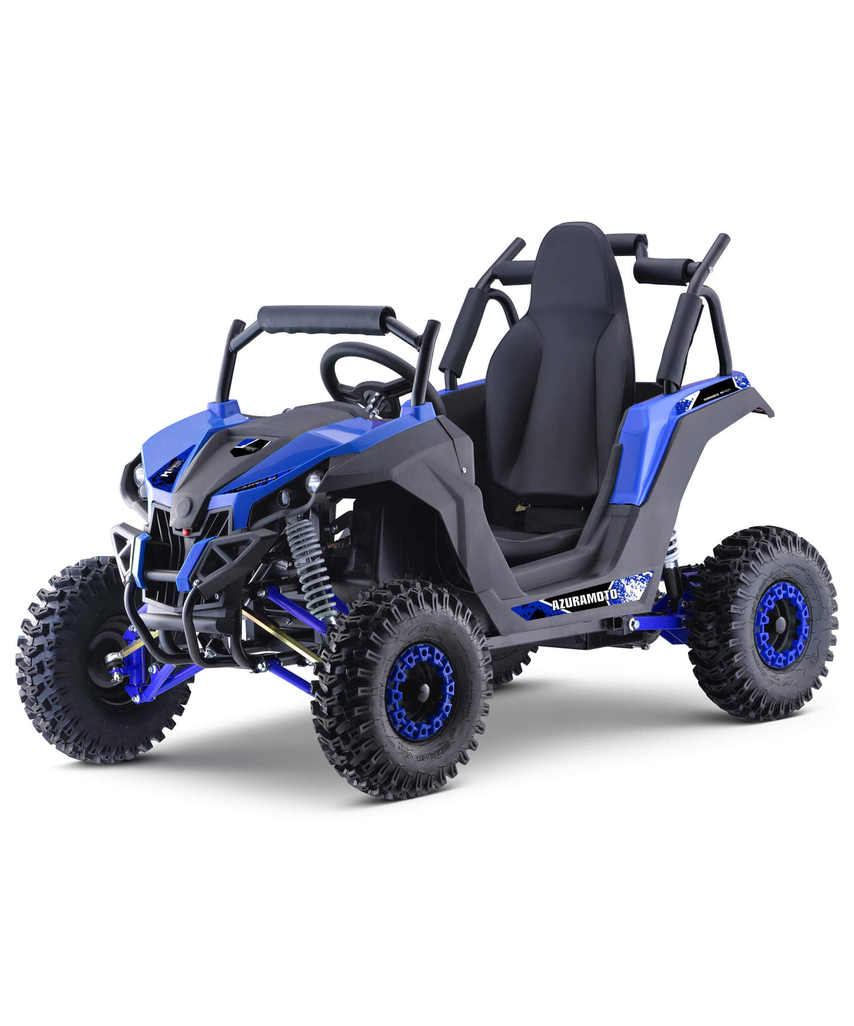 MotoTec Raider 1200W 48V/12AH Kids Electric Full Suspension UTV (SAK15062)