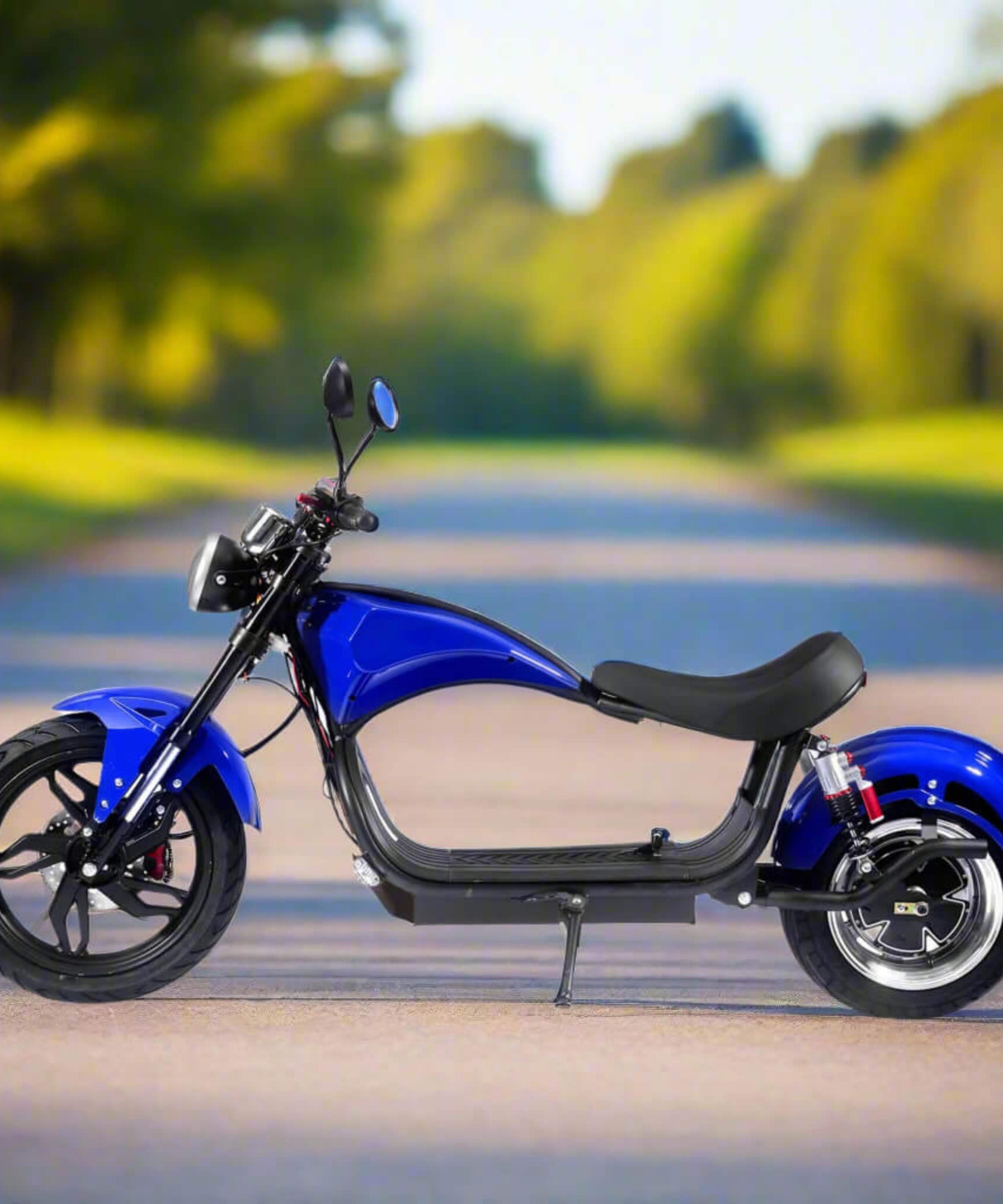 MotoTec Raven 60V/30AH 2500W Electric Moped Motorcycle Scooter For Adults (SAK48263)