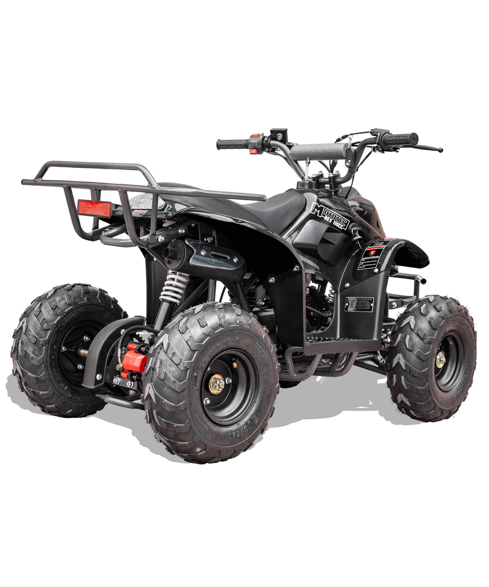 MotoTec Rex 110CC 4-Stroke Mini Kids 4 Wheeler Gas ATV Quad (SAK24197)