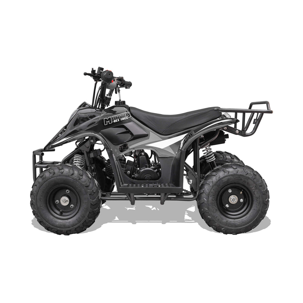 MotoTec Rex 110CC 4-Stroke Mini Kids 4 Wheeler Gas ATV Quad (SAK24197)
