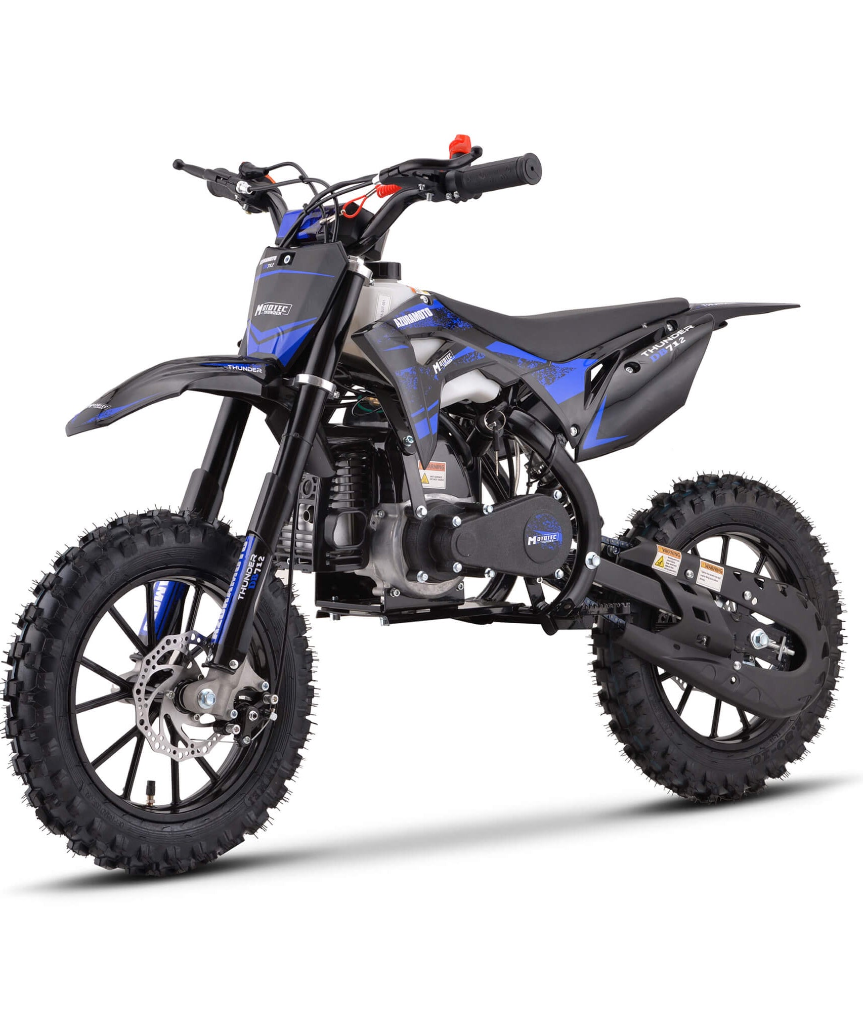 MotoTec Thunder 50CC 2-Stroke Kids Gas Dirt Bike (SAK37480)