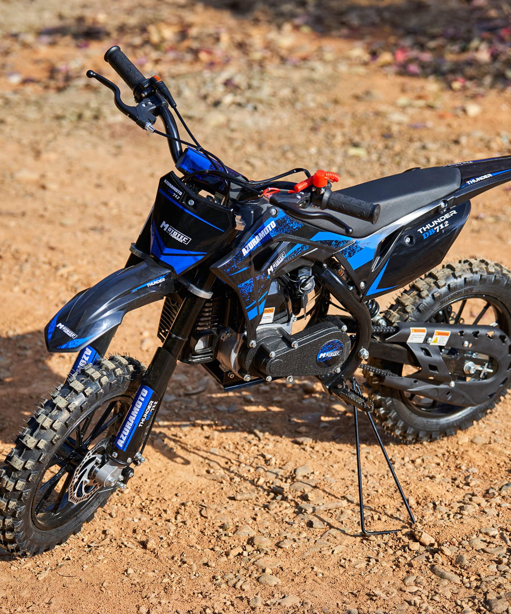 MotoTec Thunder 50CC 2-Stroke Kids Gas Dirt Bike (SAK37480)