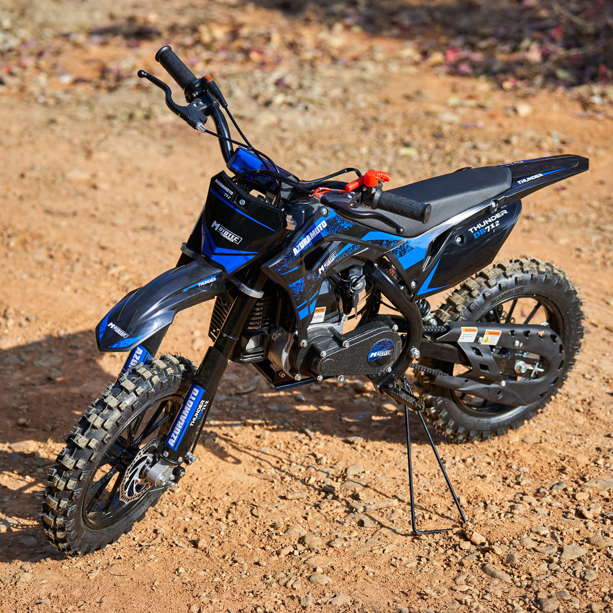 MotoTec Thunder 50CC 2-Stroke Kids Gas Dirt Bike (SAK37480)