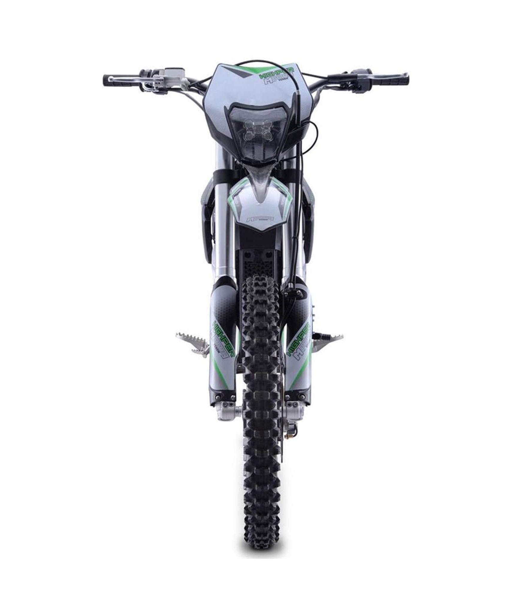 MotoTec Venom High-Performance 72V/12000W Electric Dirt Bike, White (SAK70326)