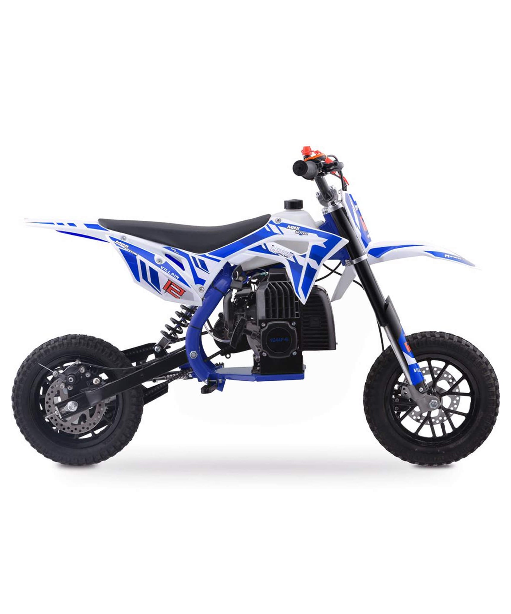 MotoTec Villain 52CC 2-Stroke Kids Gas Dirt Bike (SAK59274)