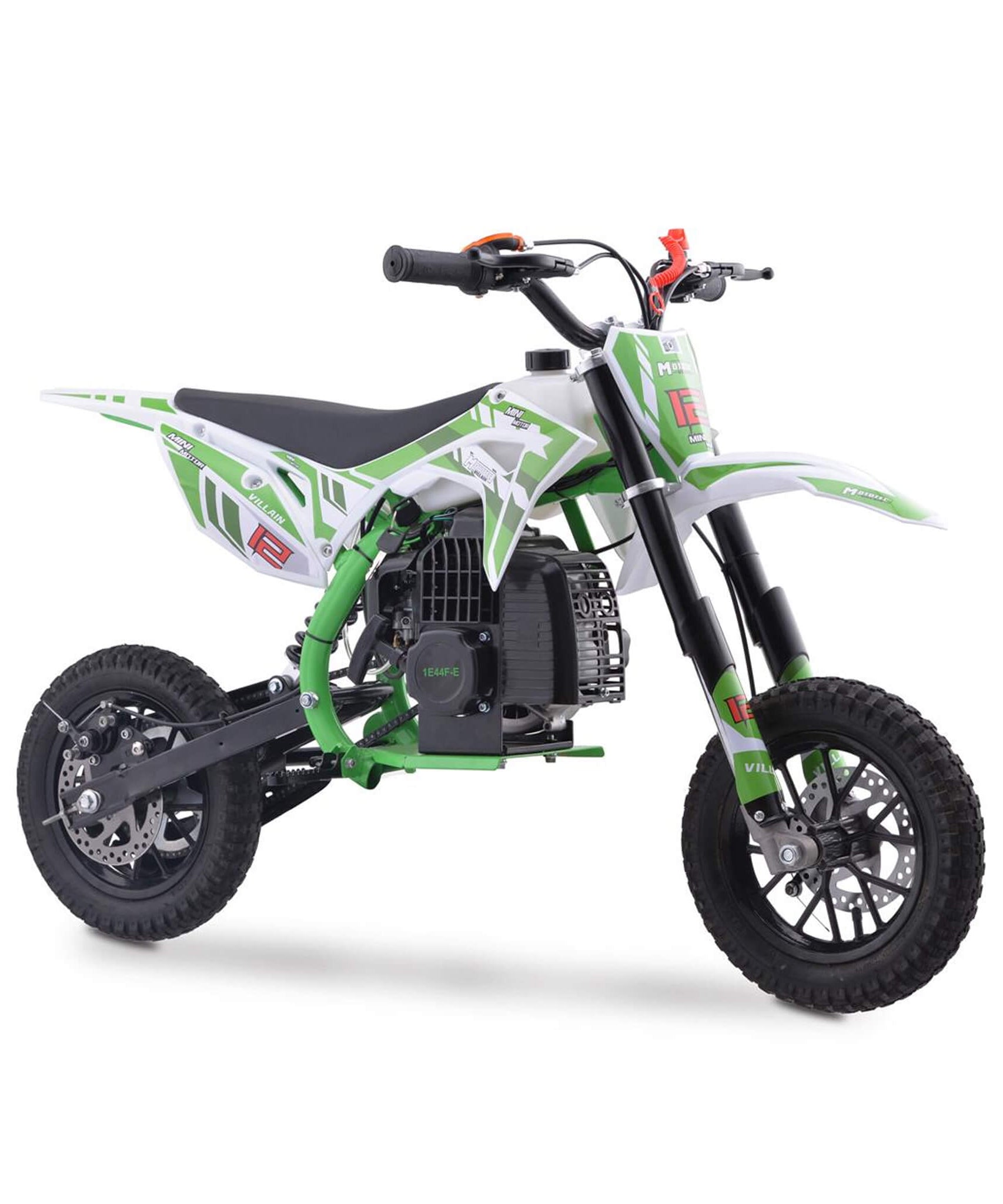 MotoTec Villain 52CC 2-Stroke Kids Gas Dirt Bike (SAK59274)