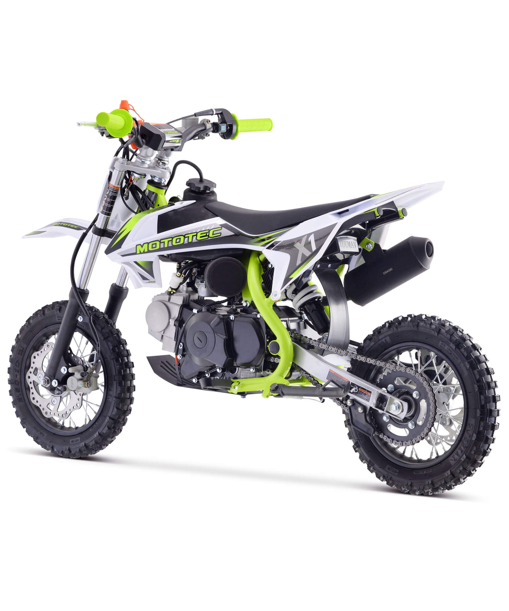 MotoTec X1 110CC 4-Stroke Single-Cylinder Air-Cooled Gas Dirt Bike (SAK42680)