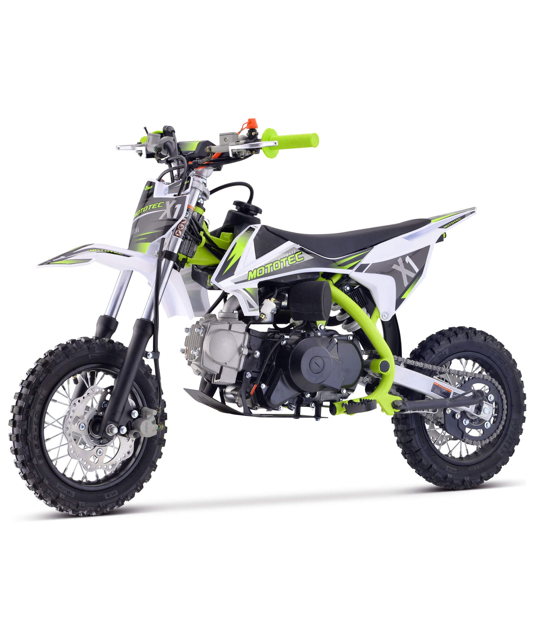 MotoTec X1 110CC 4-Stroke Single-Cylinder Air-Cooled Gas Dirt Bike (SAK42680)