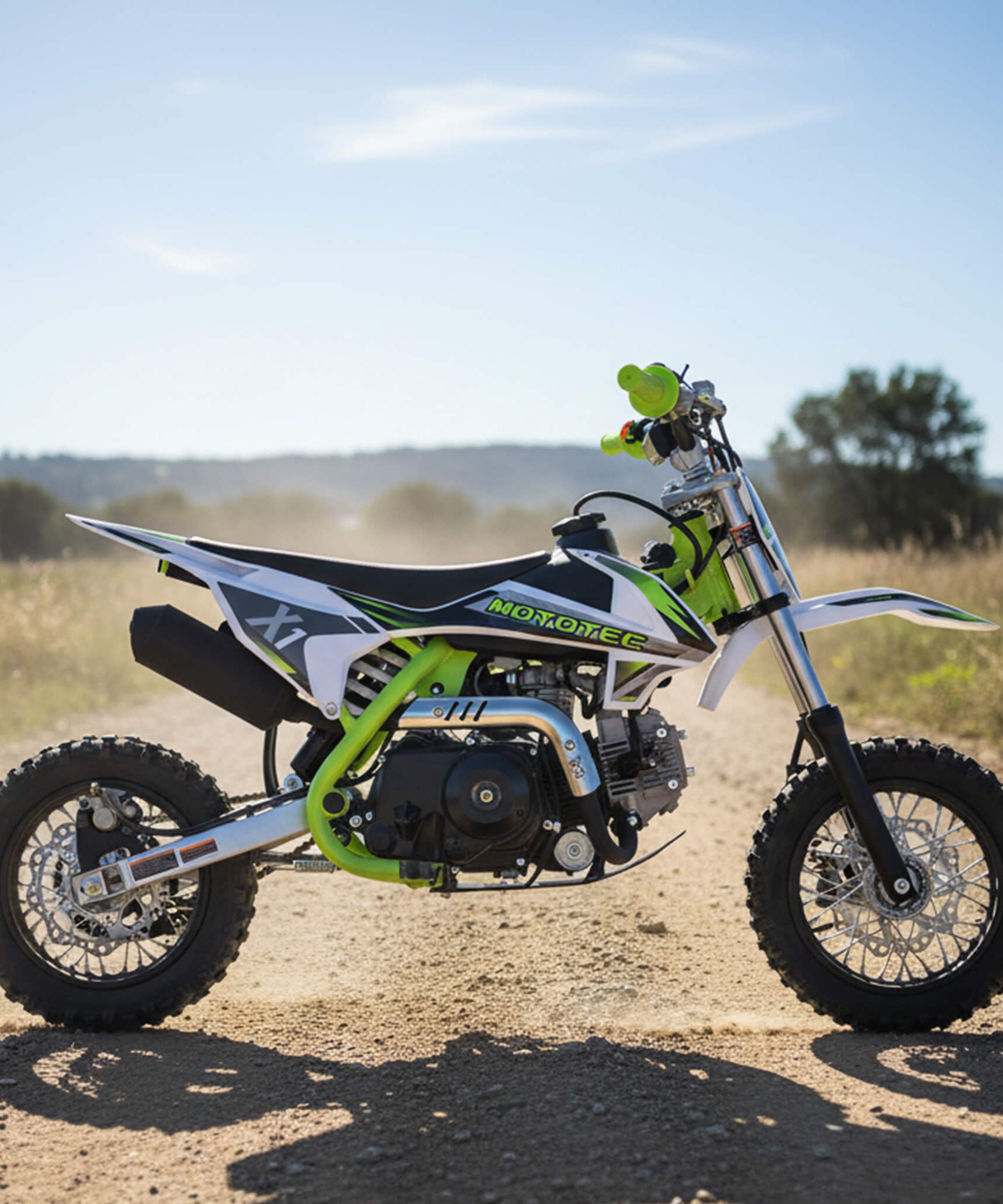 MotoTec X1 110CC 4-Stroke Single-Cylinder Air-Cooled Gas Dirt Bike (SAK42680)