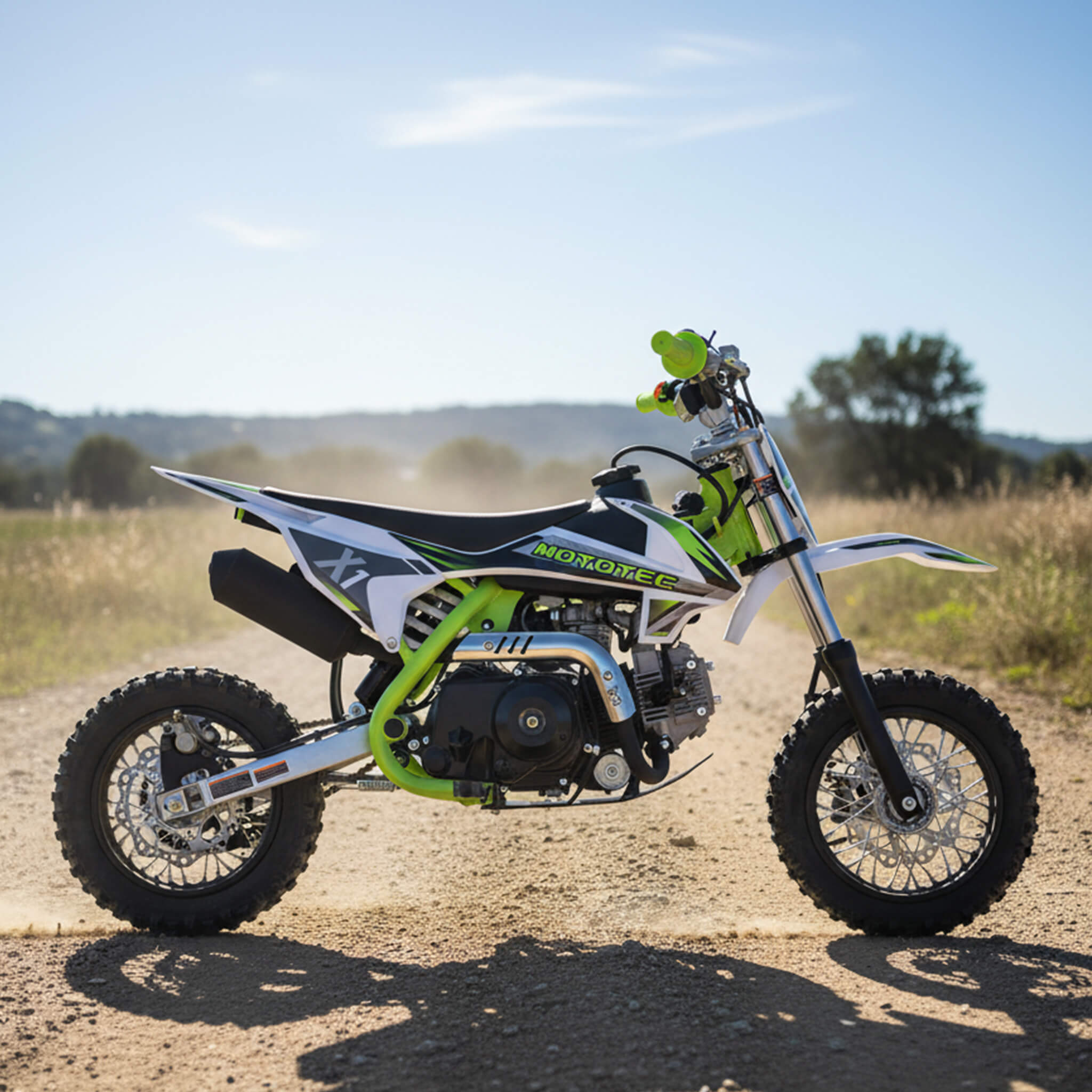 MotoTec X1 110CC 4-Stroke Single-Cylinder Air-Cooled Gas Dirt Bike (SAK42680)