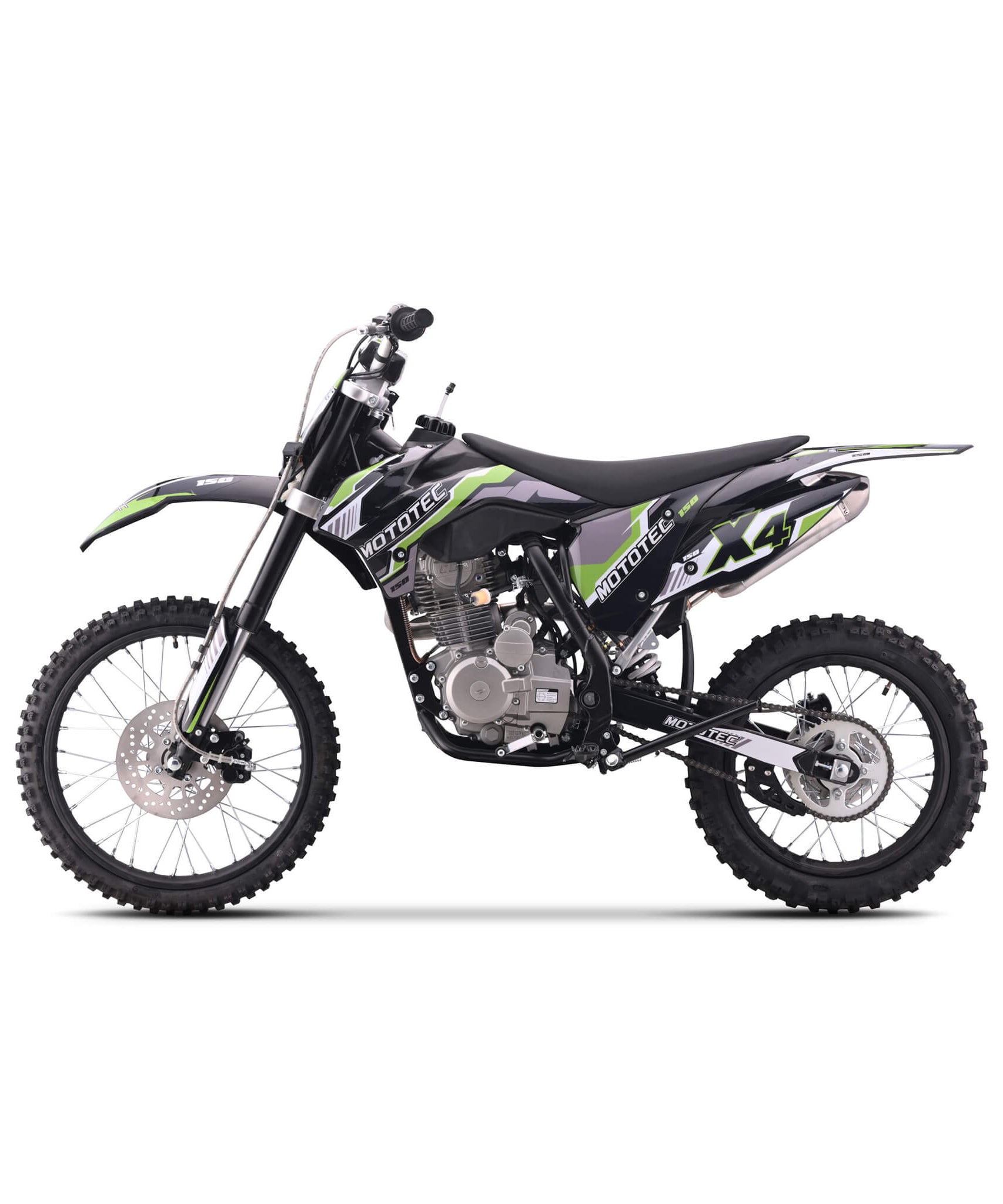MotoTec X4 150CC 4-Stroke High-Performance Gas-Powered Dirt Bike (SAK95731)