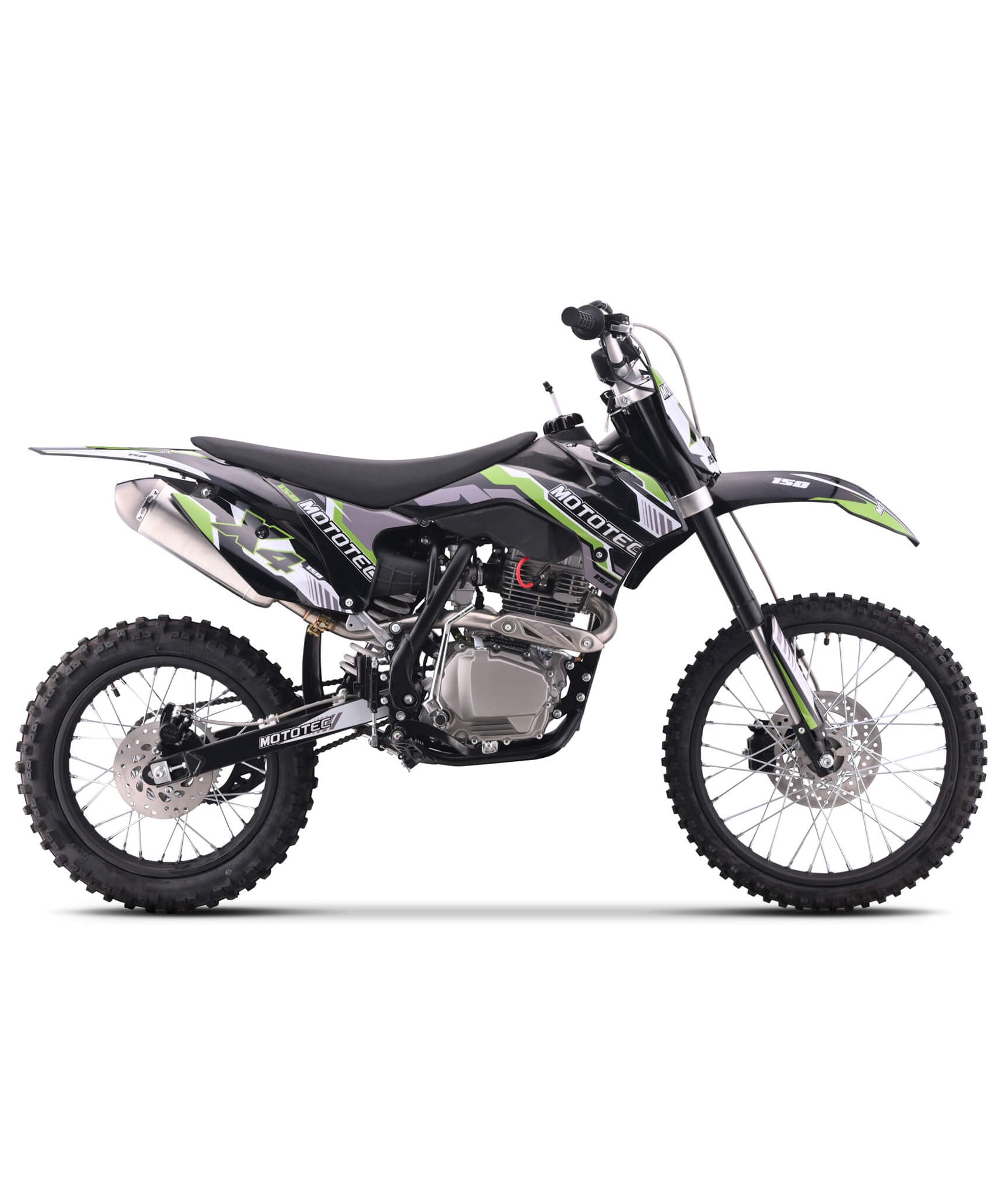 MotoTec X4 150CC 4-Stroke High-Performance Gas-Powered Dirt Bike (SAK95731)