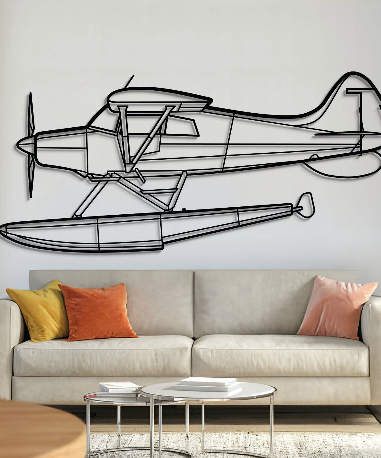 M-4 Metallflugzeug-Wandkunst - NCP0336