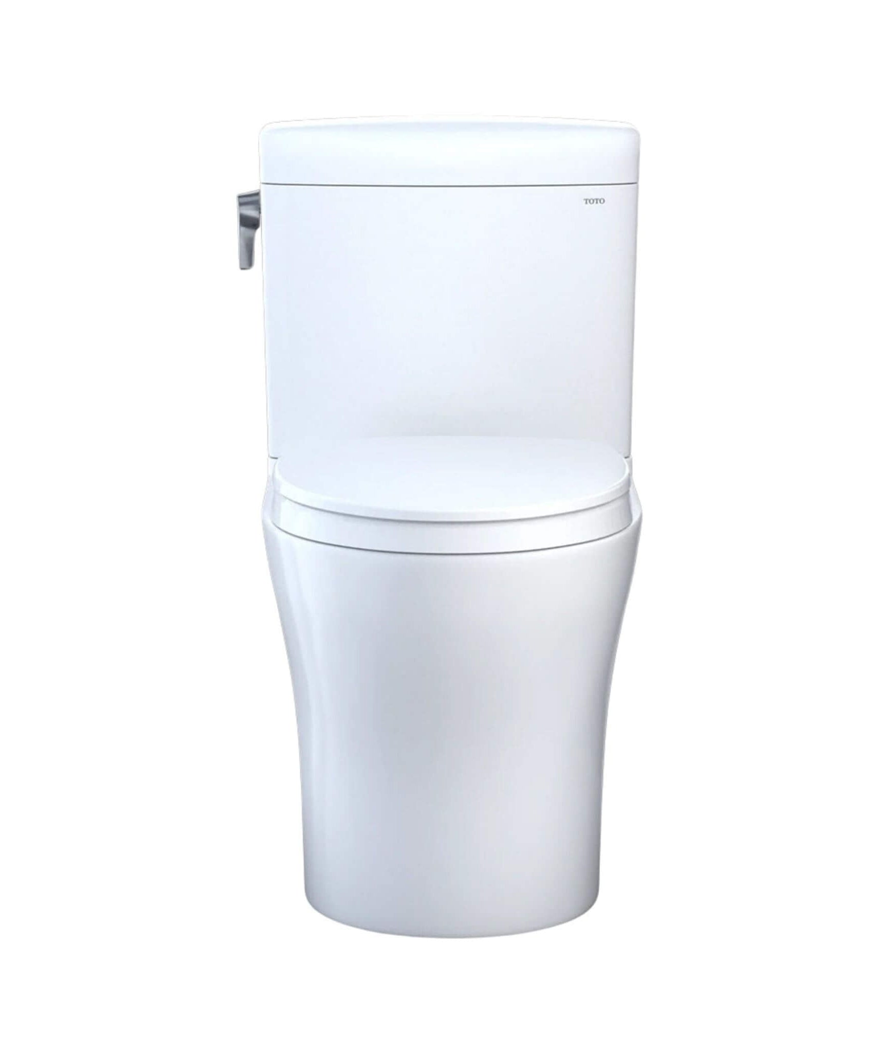 [MS436124CEMFGN#01] TOTO Aquia IV Cube Dual Flush Universal Height Toilet With Soft Close Bidet Seat (SAK57519)