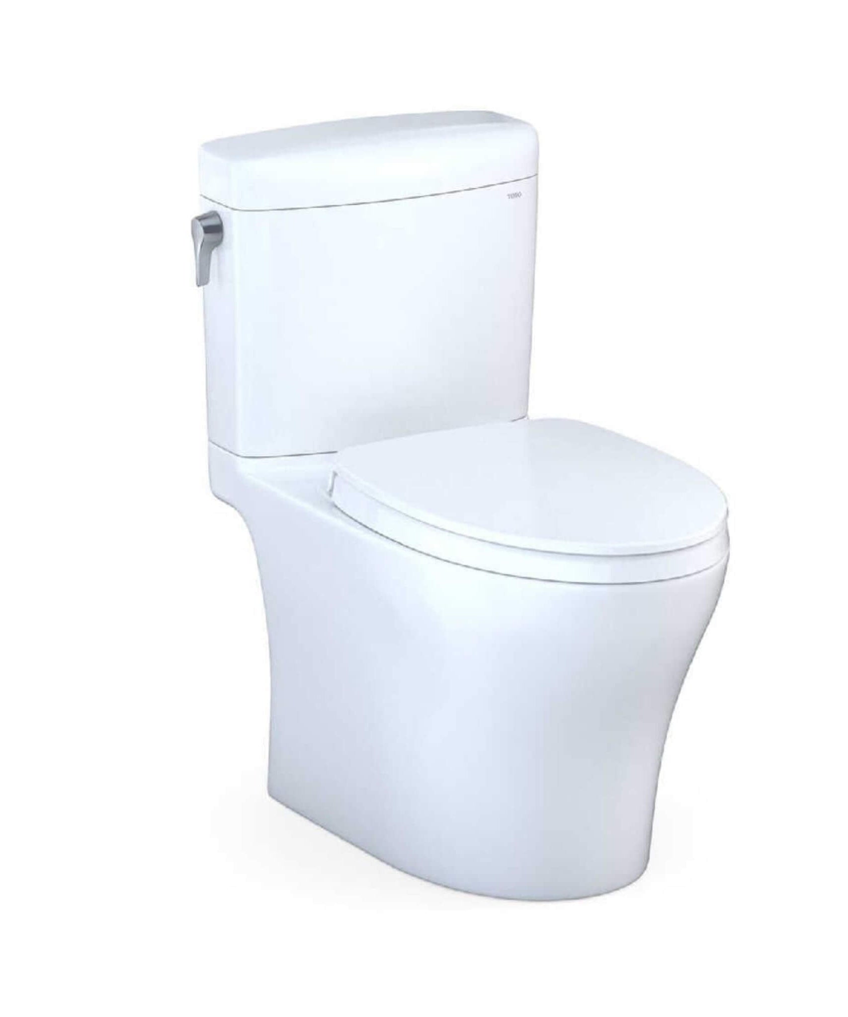 [MS436124CEMFGN#01] TOTO Aquia IV Cube Dual Flush Universal Height Toilet With Soft Close Bidet Seat (SAK57519)