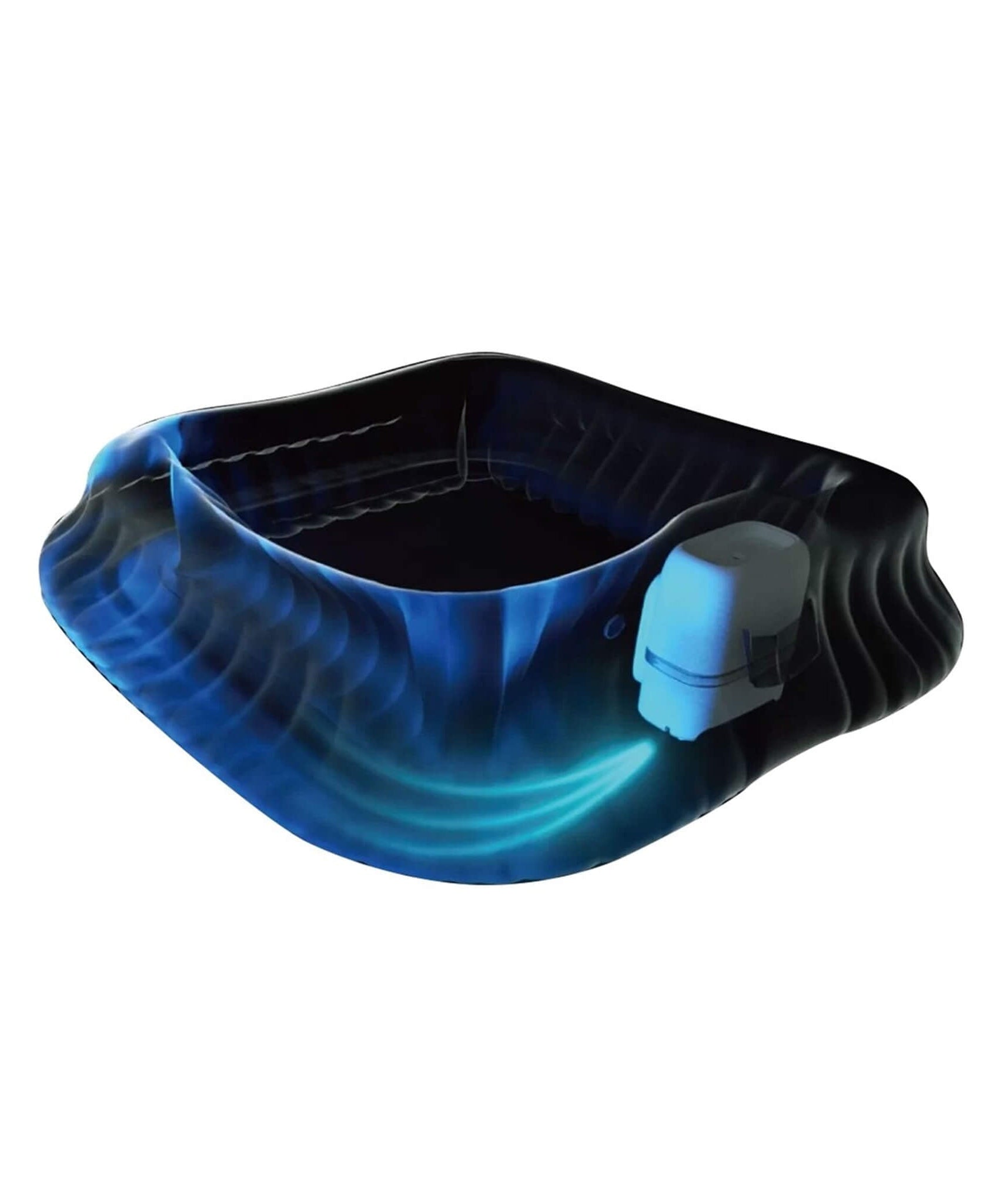 MSpa Aurora Urban Series Six-Person Inflatable Round Hot Tub With Hydro Massage [U-AU061] (SAK19375)