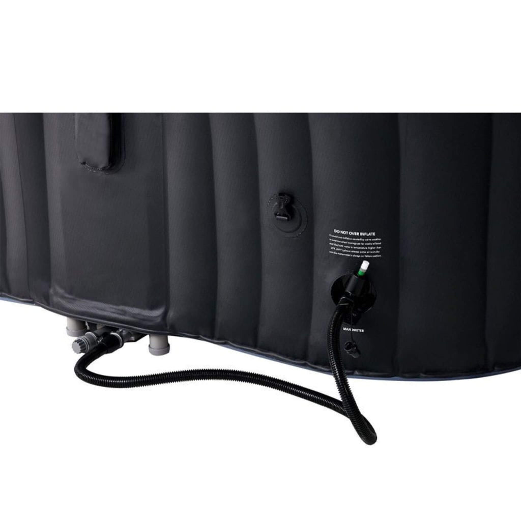MSpa Tekapo Comfort Series Six-Person Inflatable Square Bubble Spa Hot Tub With 132 Bubble Jets [C-TE062] (SAK80641)