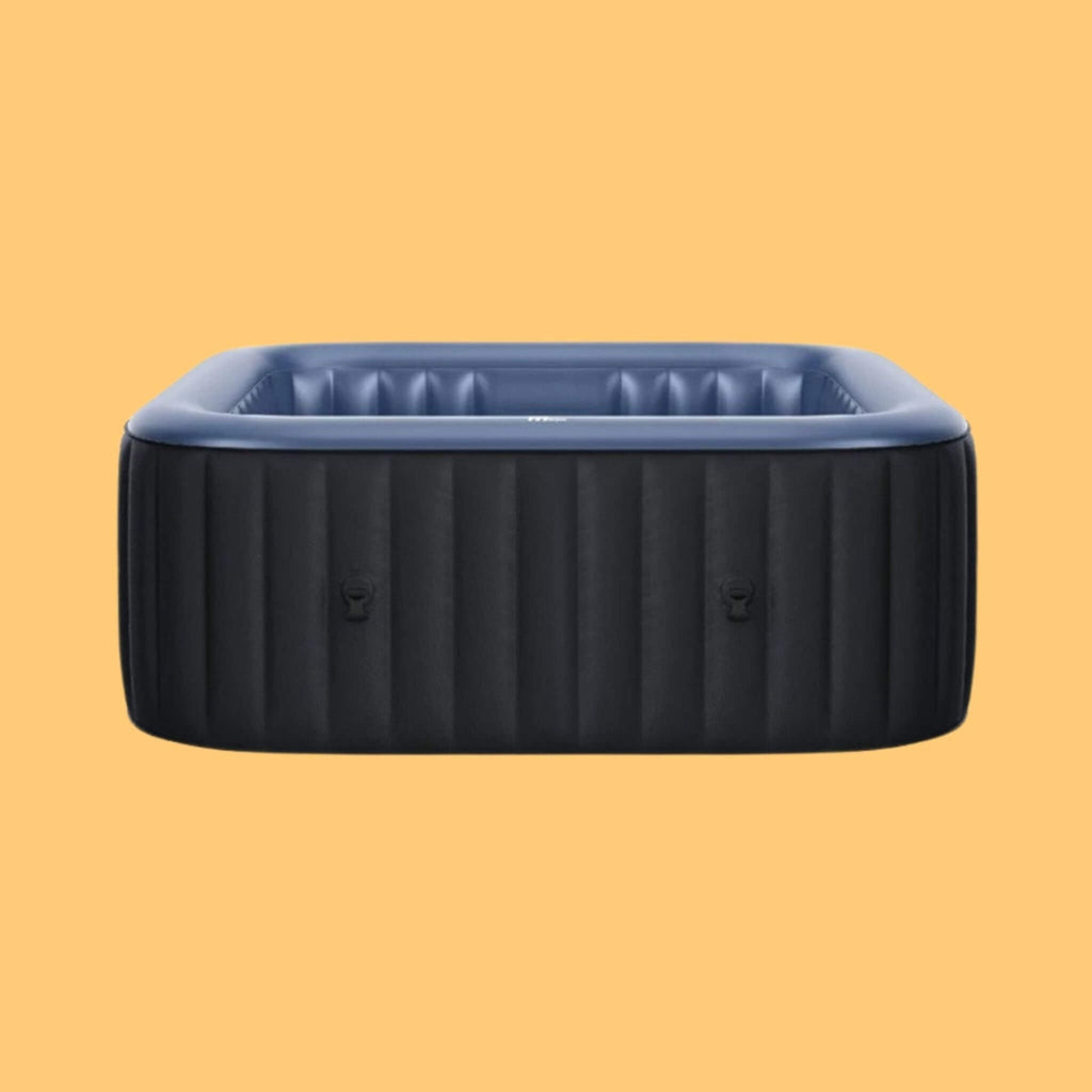 MSpa Tekapo Comfort Series Six-Person Inflatable Square Bubble Spa Hot Tub With 132 Bubble Jets [C-TE062] (SAK80641)