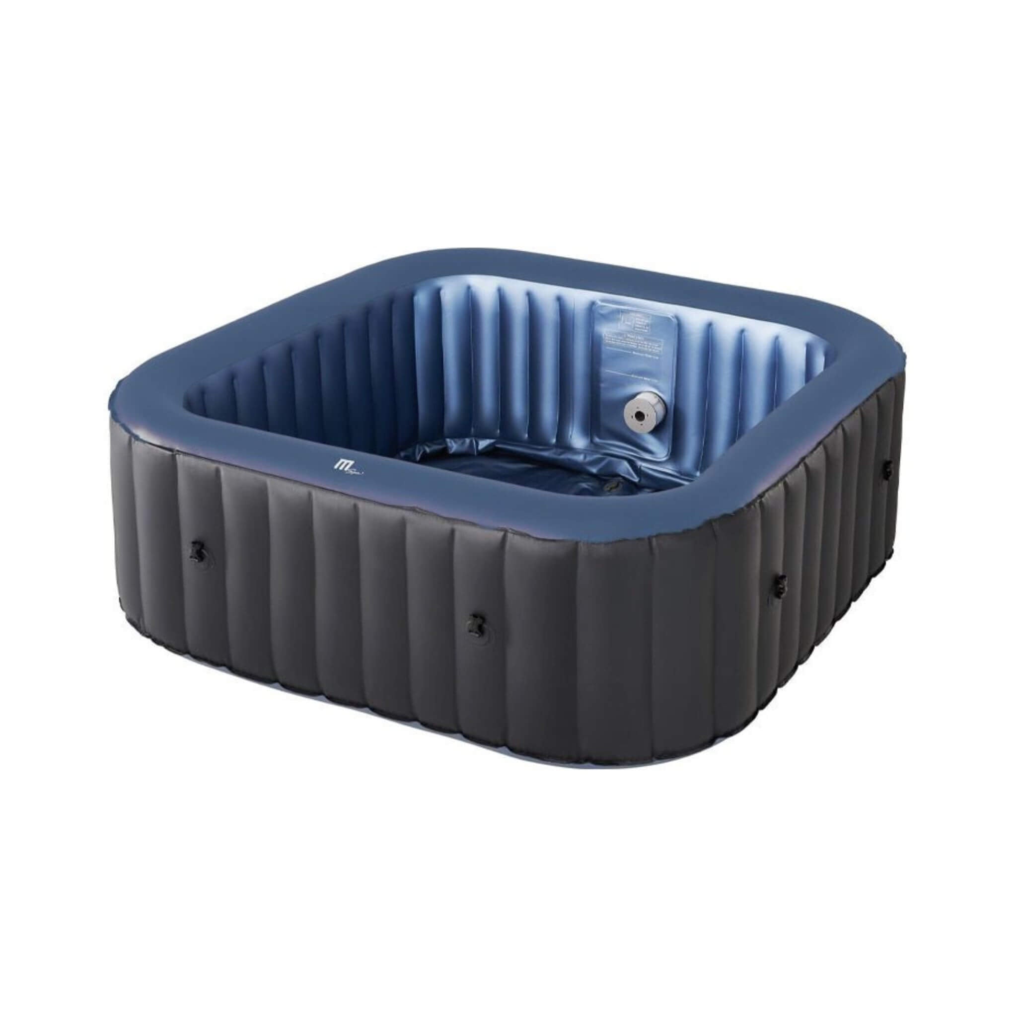 MSpa Tekapo Comfort Series Six-Person Inflatable Square Bubble Spa Hot Tub With 132 Bubble Jets [C-TE062] (SAK80641)