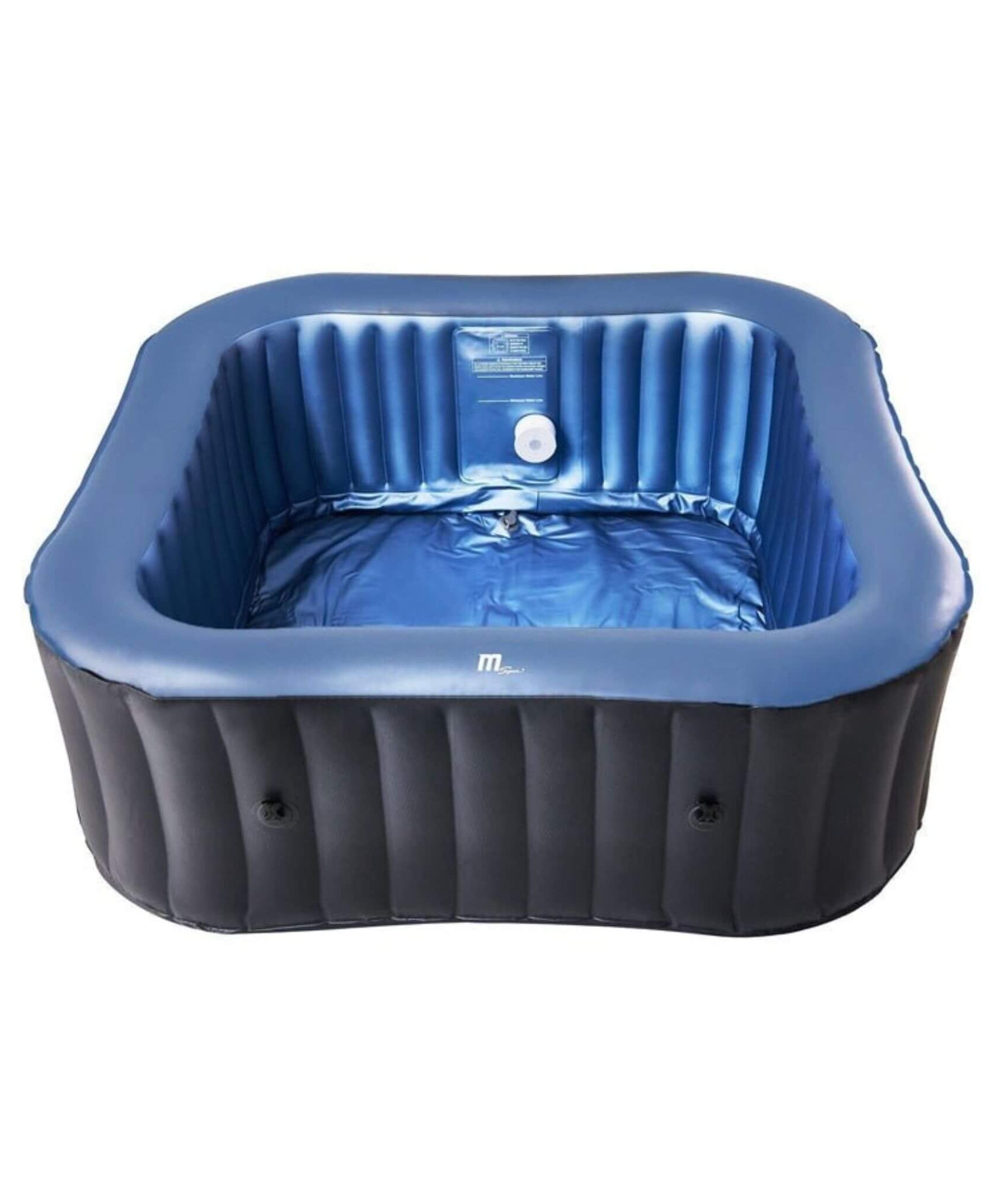 MSpa Tekapo Comfort Series Six-Person Inflatable Square Bubble Spa Hot Tub With 132 Bubble Jets [C-TE062] (SAK80641)