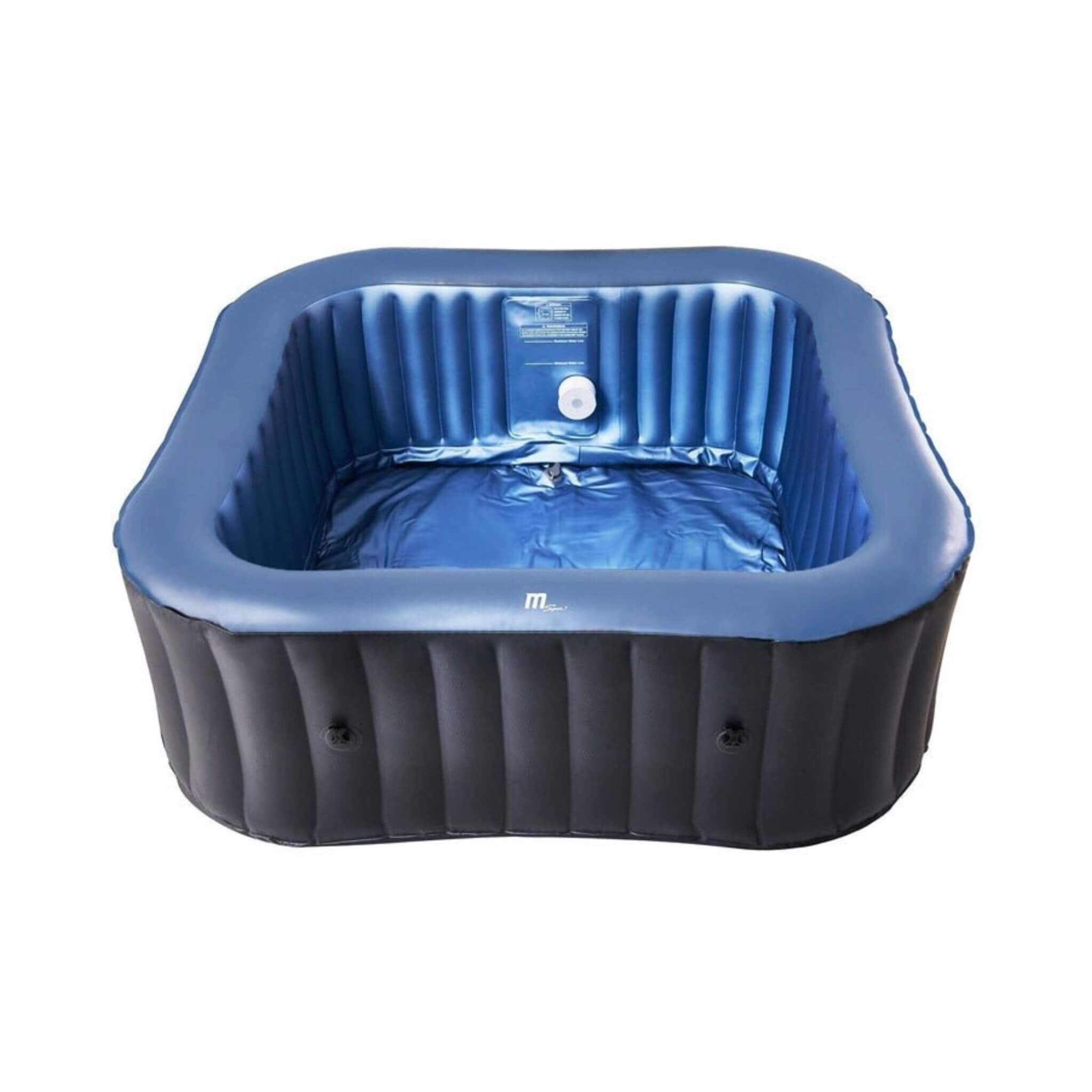 MSpa Tekapo Comfort Series Six-Person Inflatable Square Bubble Spa Hot Tub With 132 Bubble Jets [C-TE062] (SAK80641)