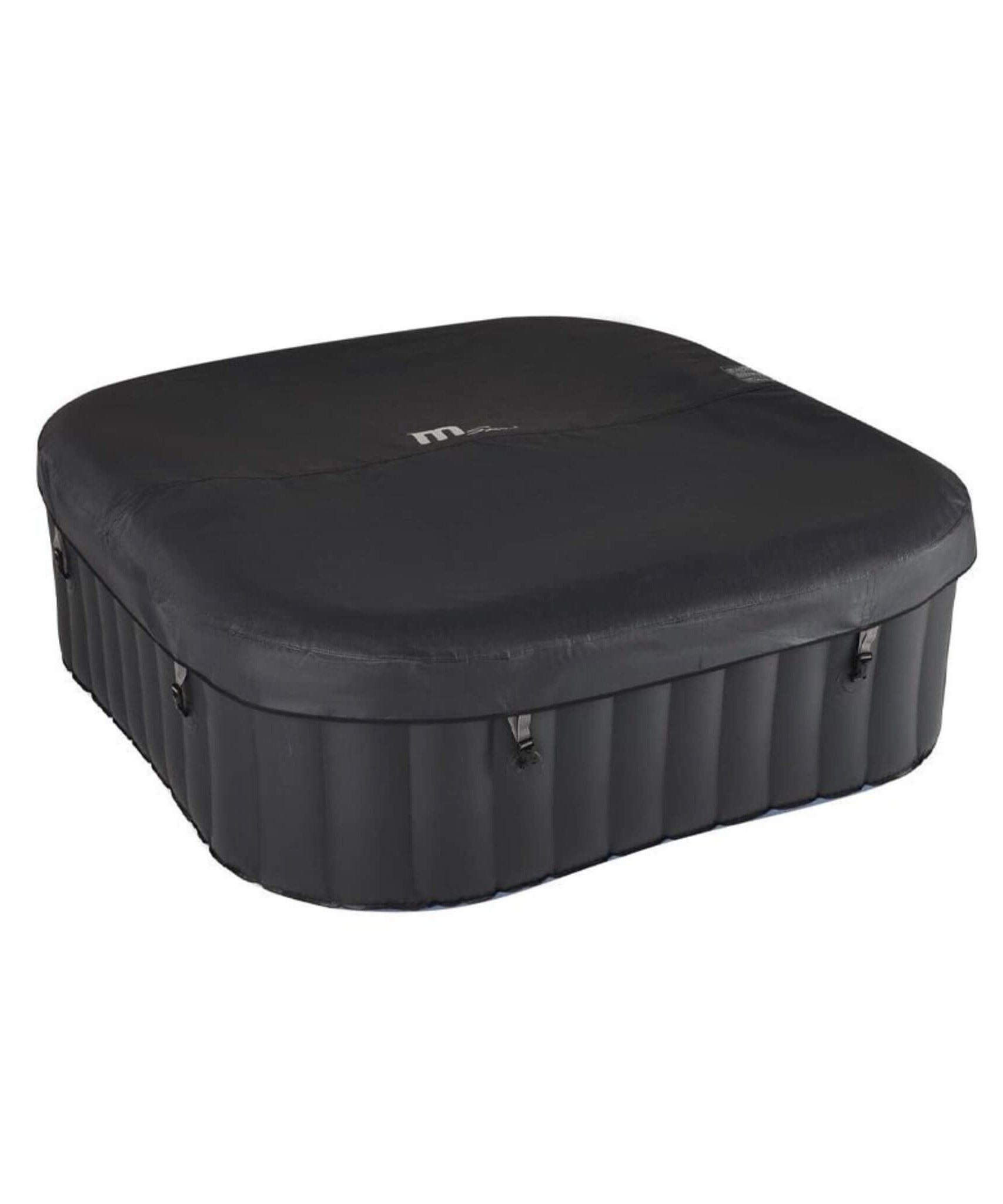 MSpa Tekapo Comfort Series Six-Person Inflatable Square Bubble Spa Hot Tub With 132 Bubble Jets [C-TE062] (SAK80641)