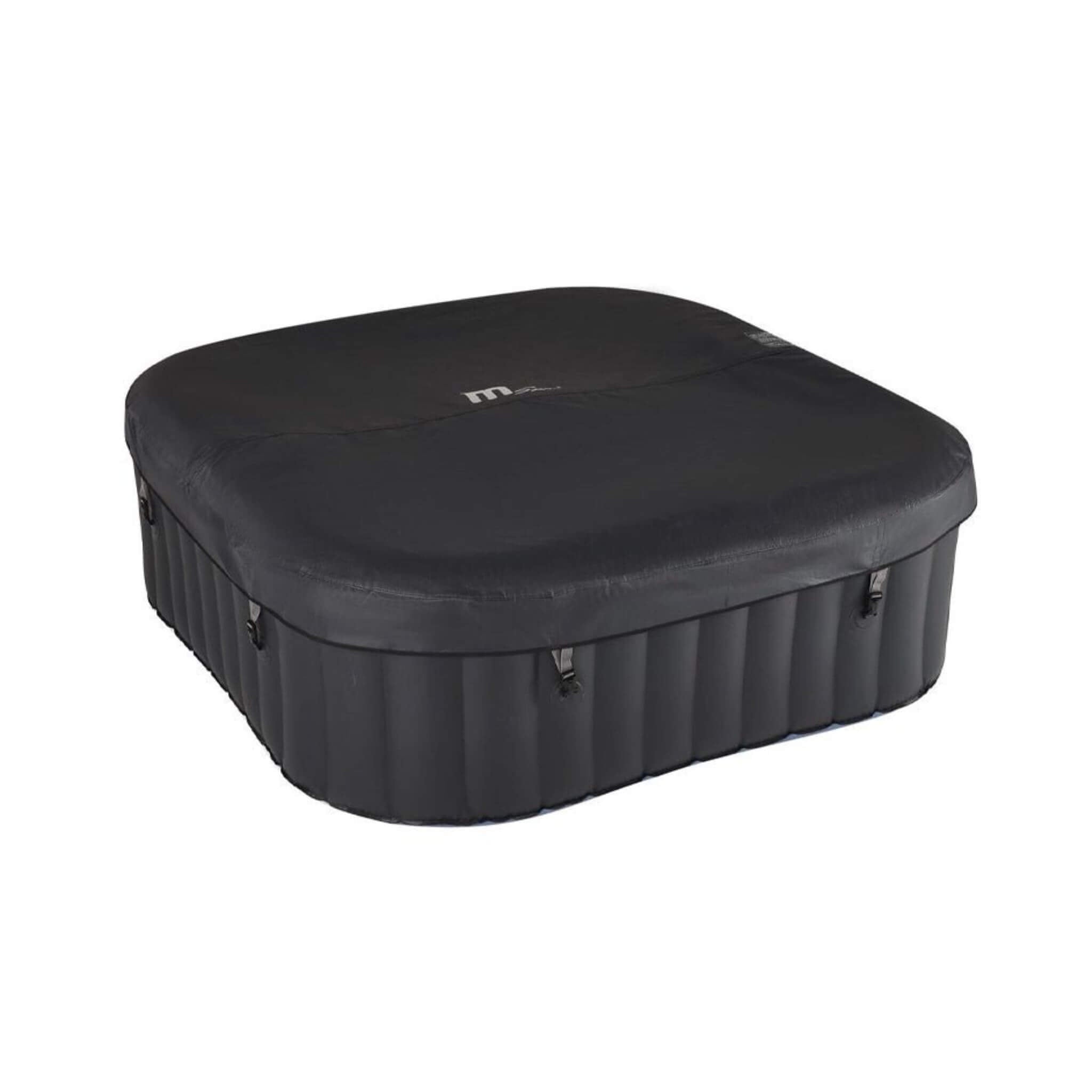 MSpa Tekapo Comfort Series Six-Person Inflatable Square Bubble Spa Hot Tub With 132 Bubble Jets [C-TE062] (SAK80641)
