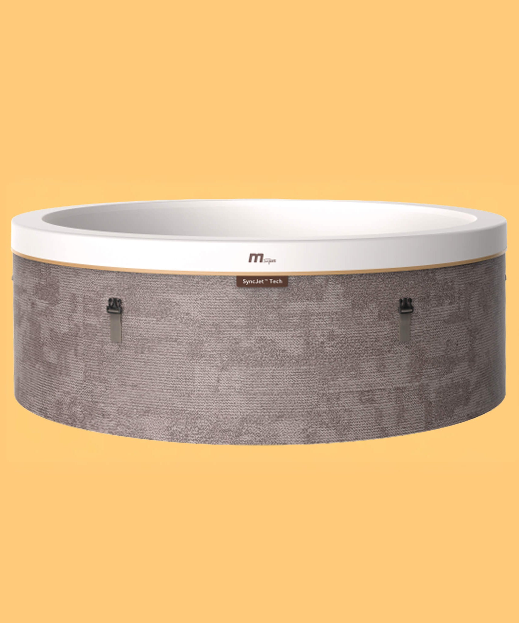 MSpa Cocoon Verto Series Six-Person Inflatable Round Hot Tub With Hydro Massage [F-CO063WE] (SAK50928)