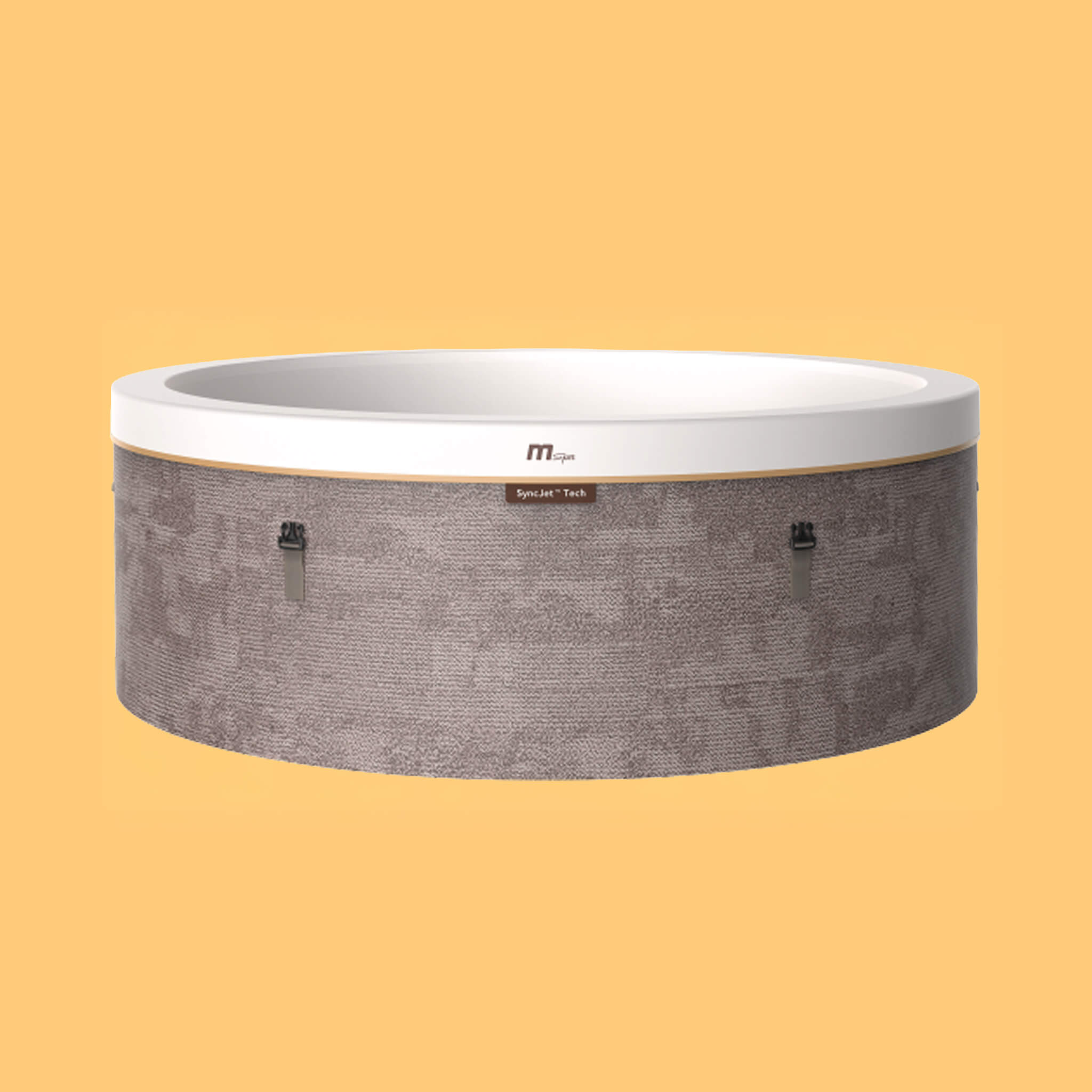 MSpa Cocoon Verto Series Six-Person Inflatable Round Hot Tub With Hydro Massage [F-CO063WE] (SAK50928)