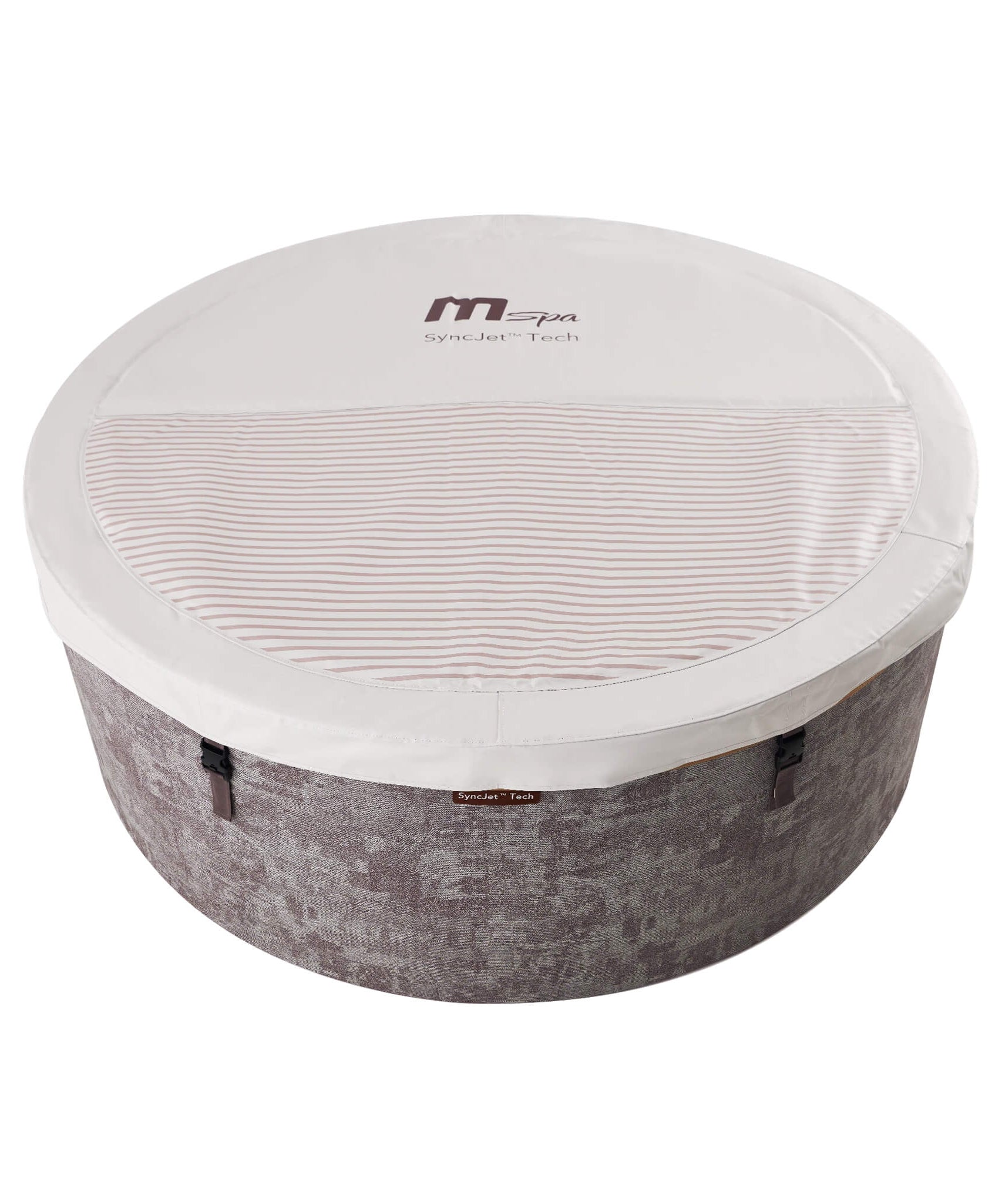 MSpa Cocoon Verto Series Six-Person Inflatable Round Hot Tub With Hydro Massage [F-CO063WE] (SAK50928)