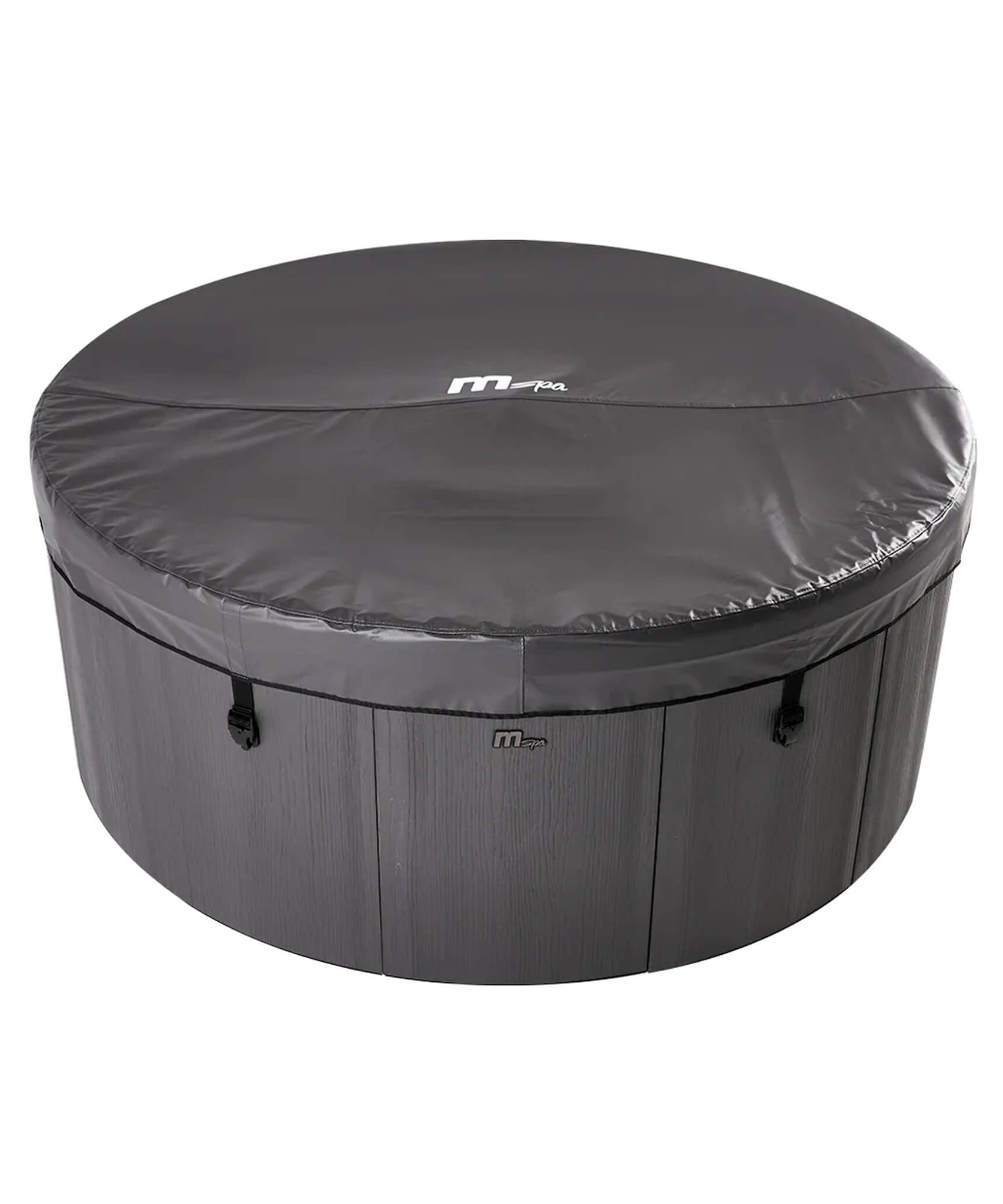 MSpa Denver Frame Series Six-Person Inflatable Round Hot Tub With Hydro Massage [F-DE066W] (SAK87043)