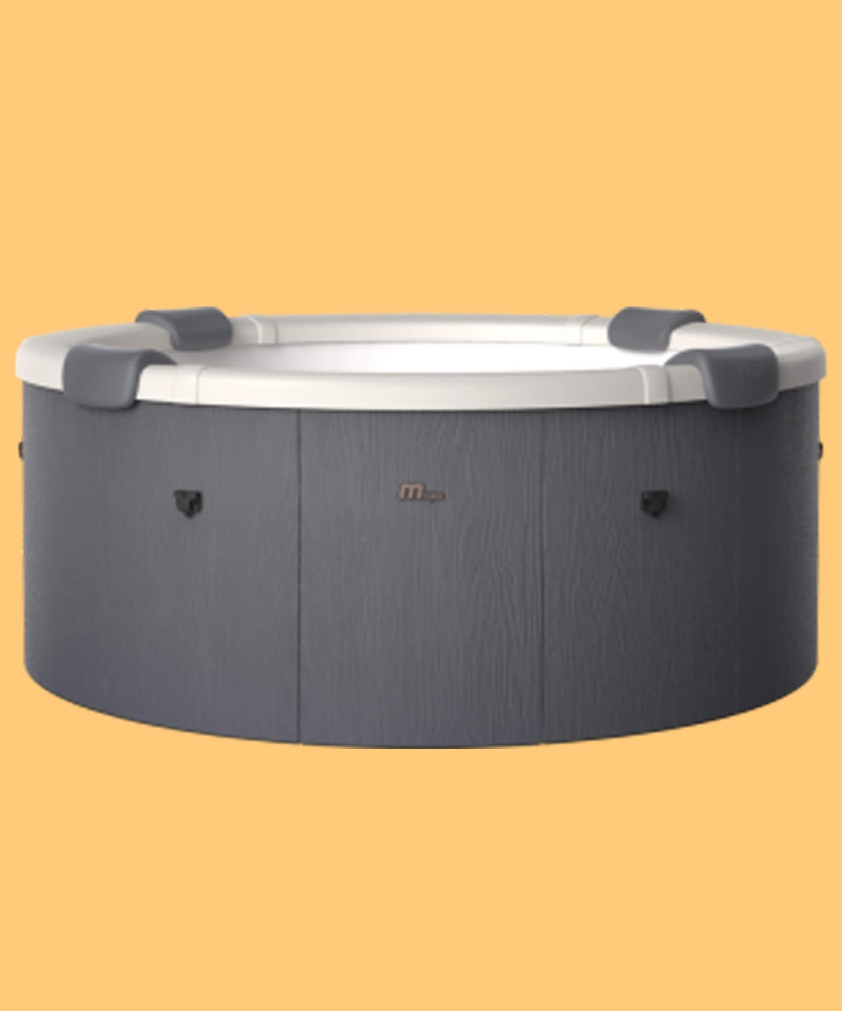 MSpa Denver Frame Series Six-Person Inflatable Round Hot Tub With Hydro Massage [F-DE066W] (SAK87043)