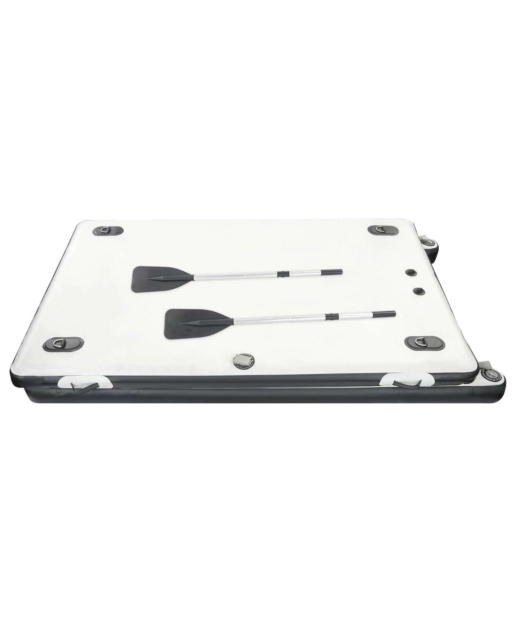 [05X08FT] Multi-Person Inflatable Floating Dock With Pump And D-Rings (SAK45918)