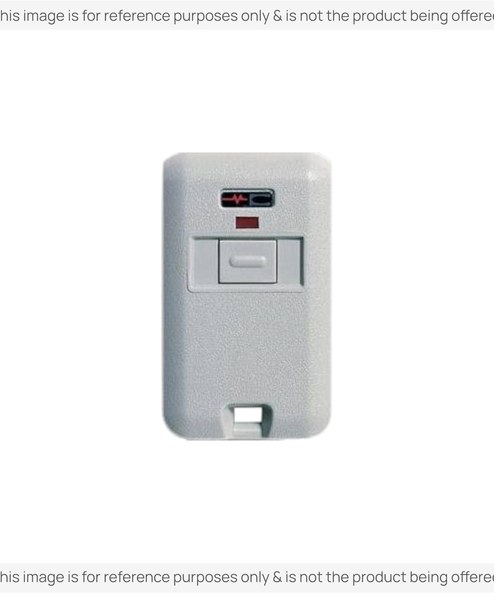 Substitute for Linear 3060 Multi-Code 1-Button 300 Mhz keychain Garage Door Opener Remote Control [375UT-2button]
