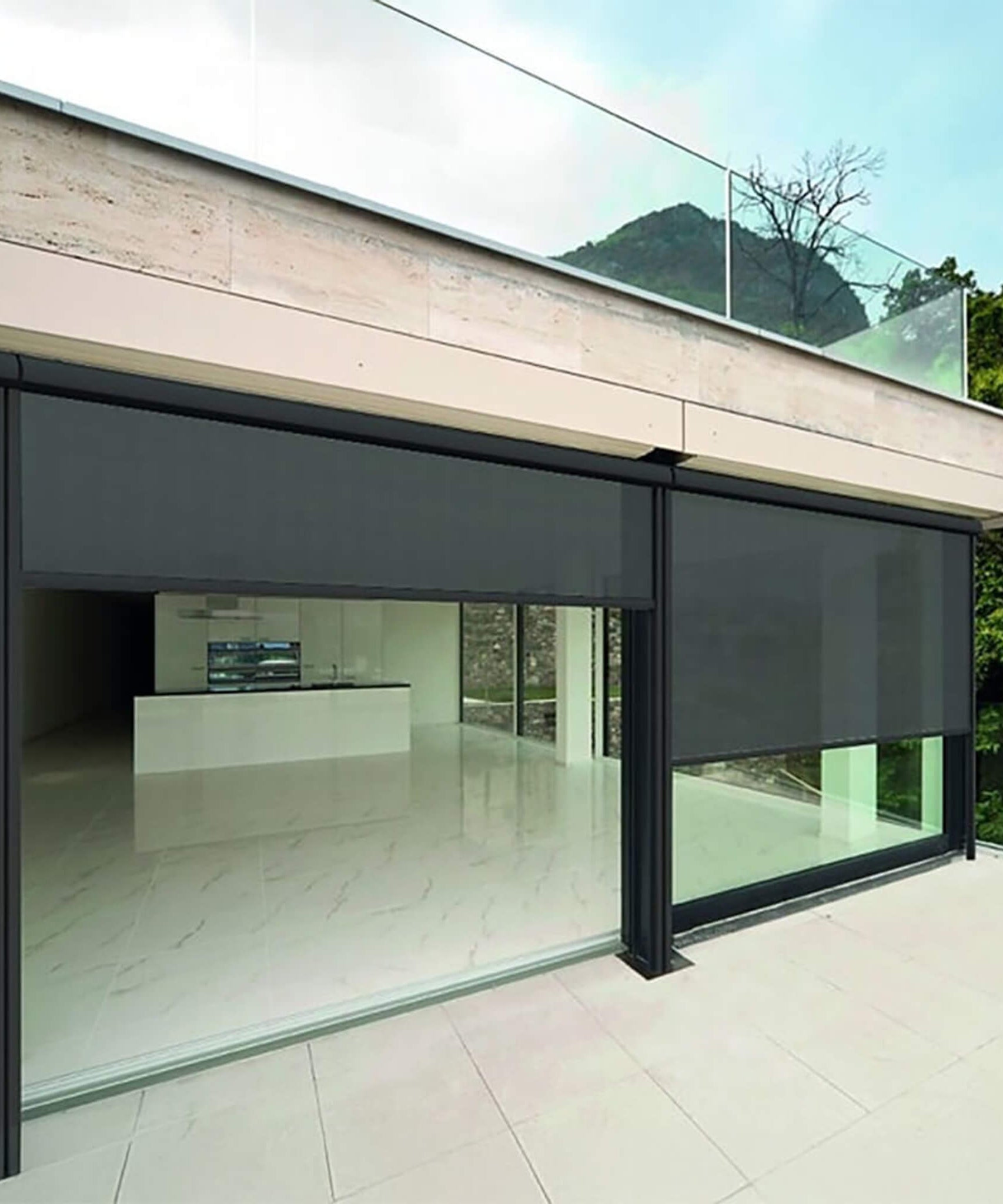 Multiple Awnings Mosquiteria Premium Retractable Blind With Zipper Closure System [Made-To-Order] (SAK21483)