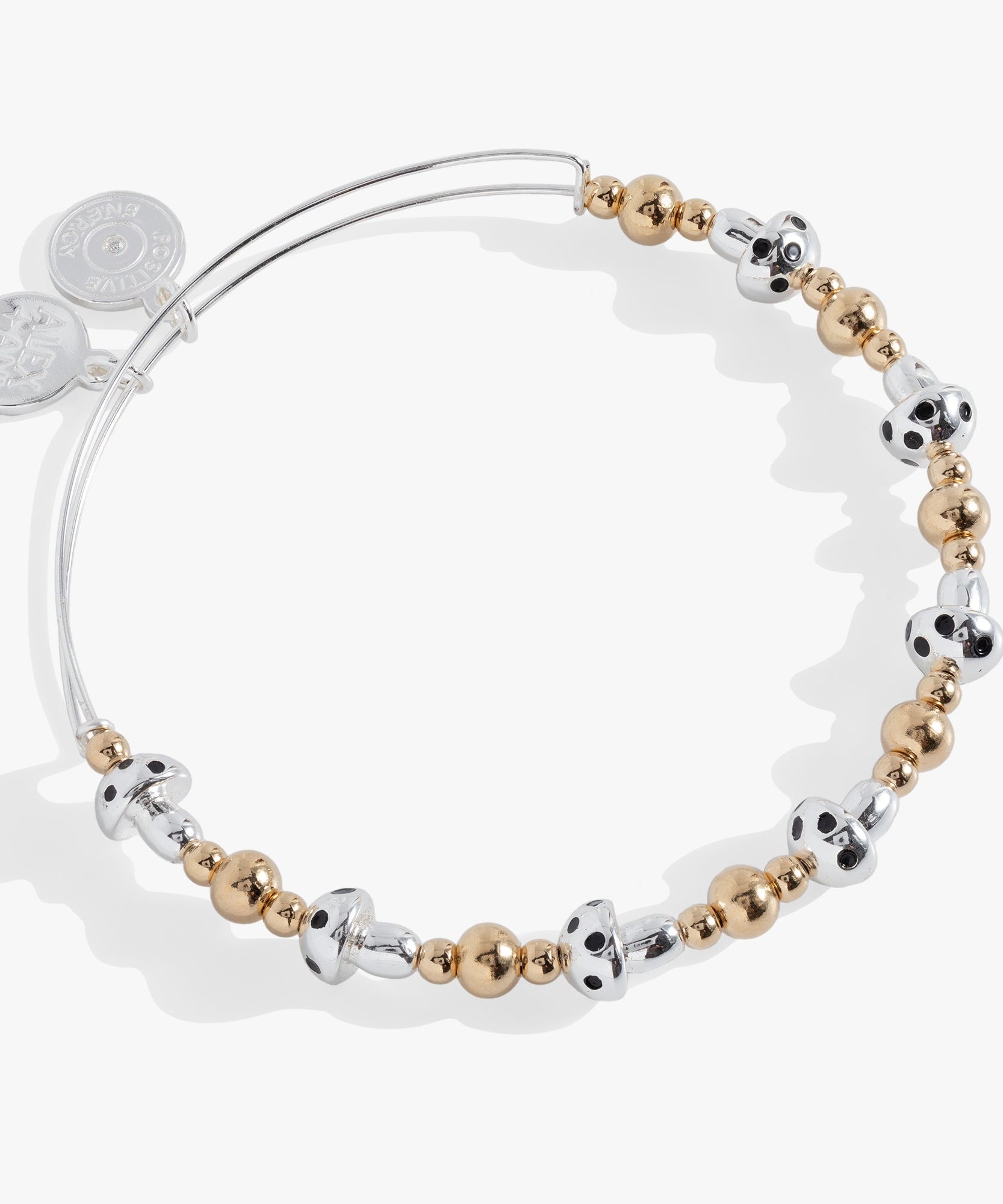 Mushroom Beaded Bangle