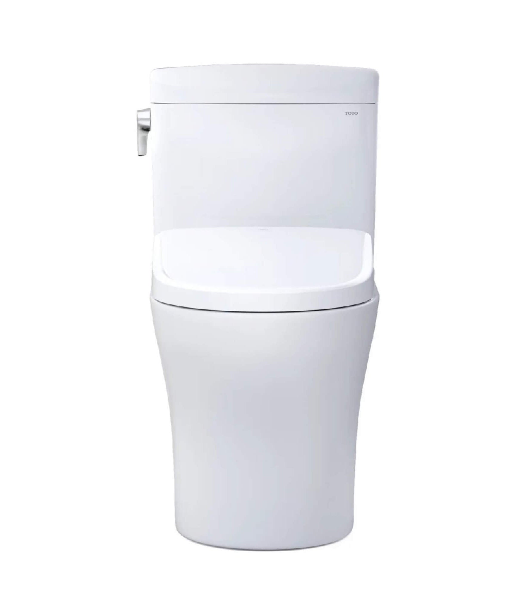 [MW4364726CEMFGN#01] TOTO Aquia IV Cube Washlet S7 With 1.28 GPF And 0.9 Elongated Bidet Toilet (SAK19352)