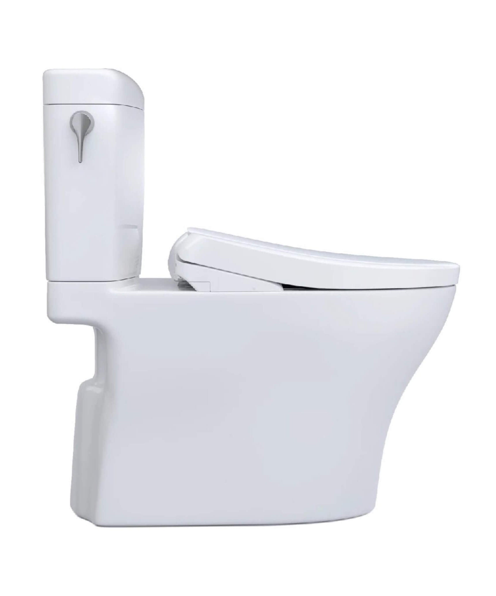 [MW4364726CEMFGN#01] TOTO Aquia IV Cube Washlet S7 With 1.28 GPF And 0.9 Elongated Bidet Toilet (SAK19352)